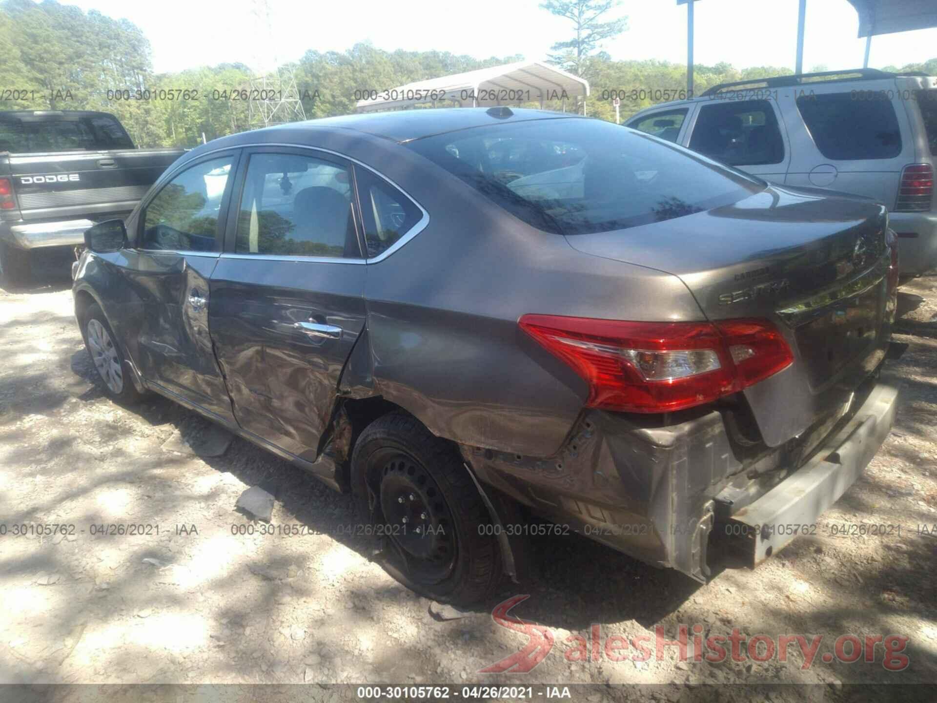 3N1AB7AP8GL664761 2016 NISSAN SENTRA