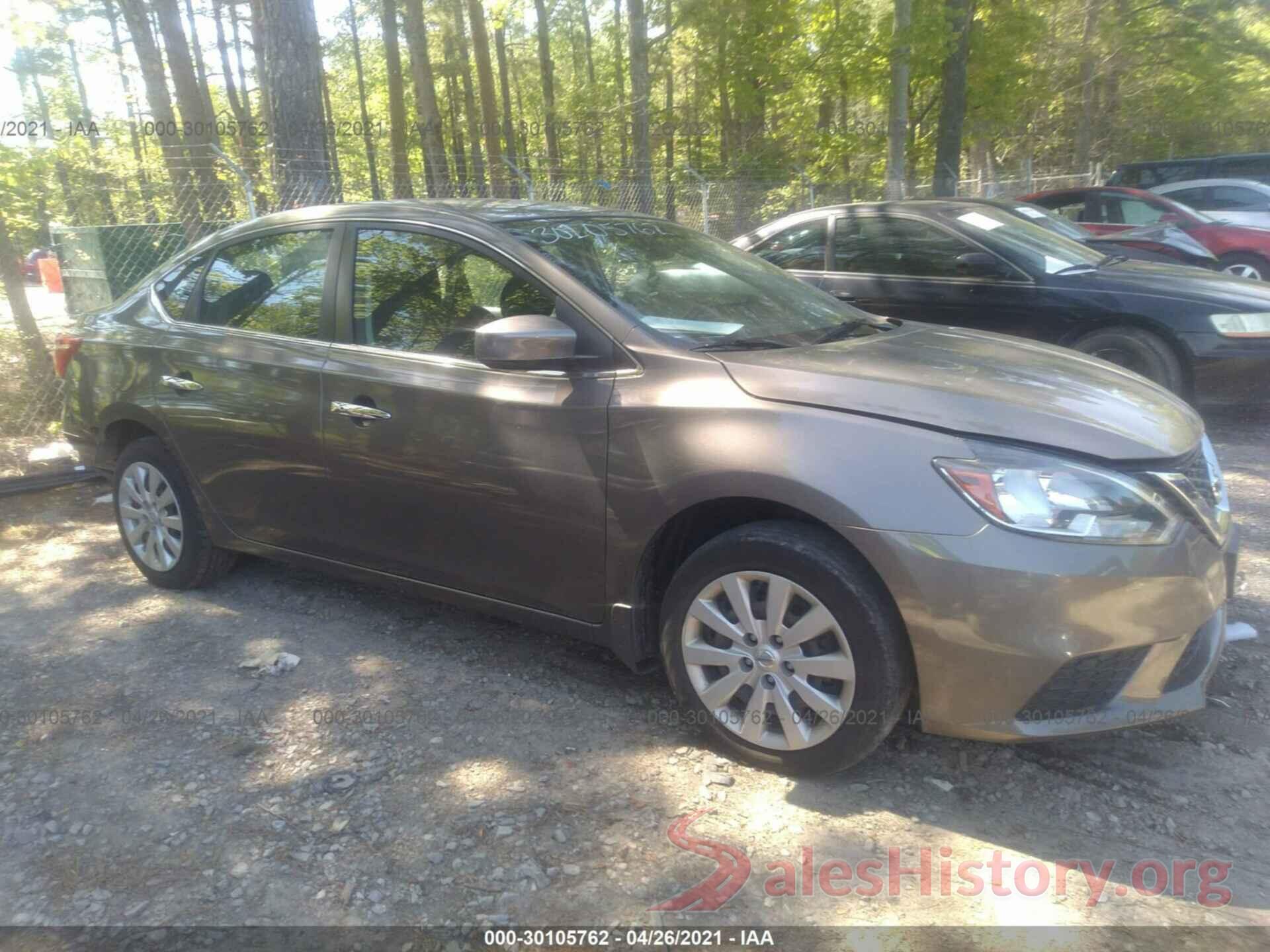 3N1AB7AP8GL664761 2016 NISSAN SENTRA