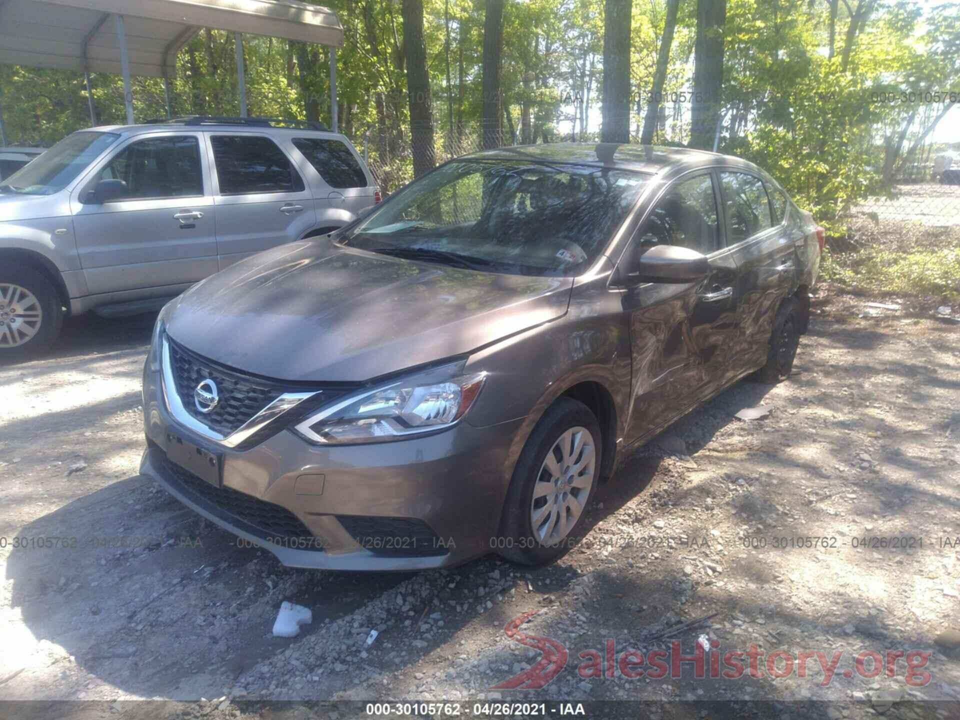 3N1AB7AP8GL664761 2016 NISSAN SENTRA