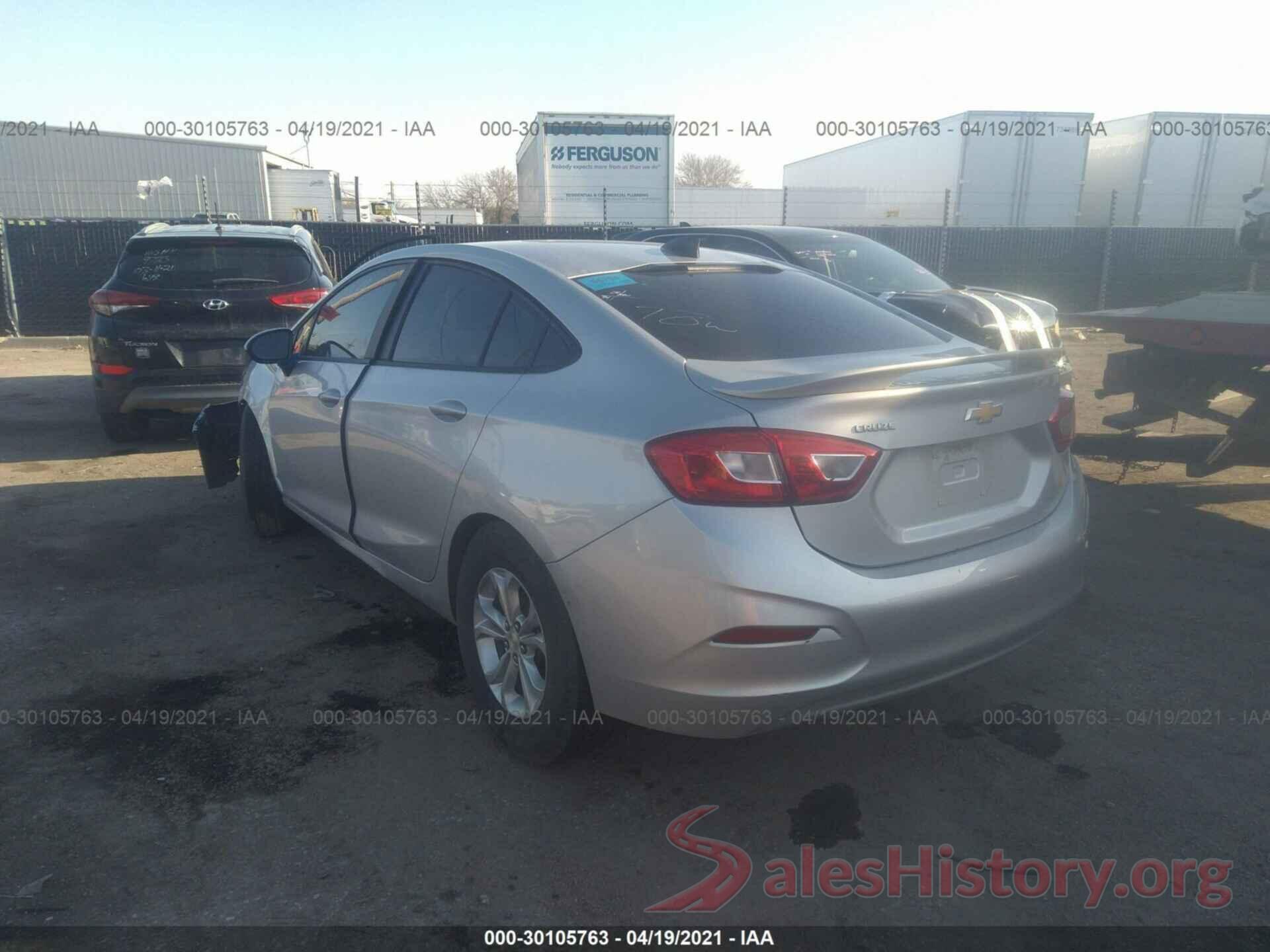 1G1BC5SM6K7126699 2019 CHEVROLET CRUZE