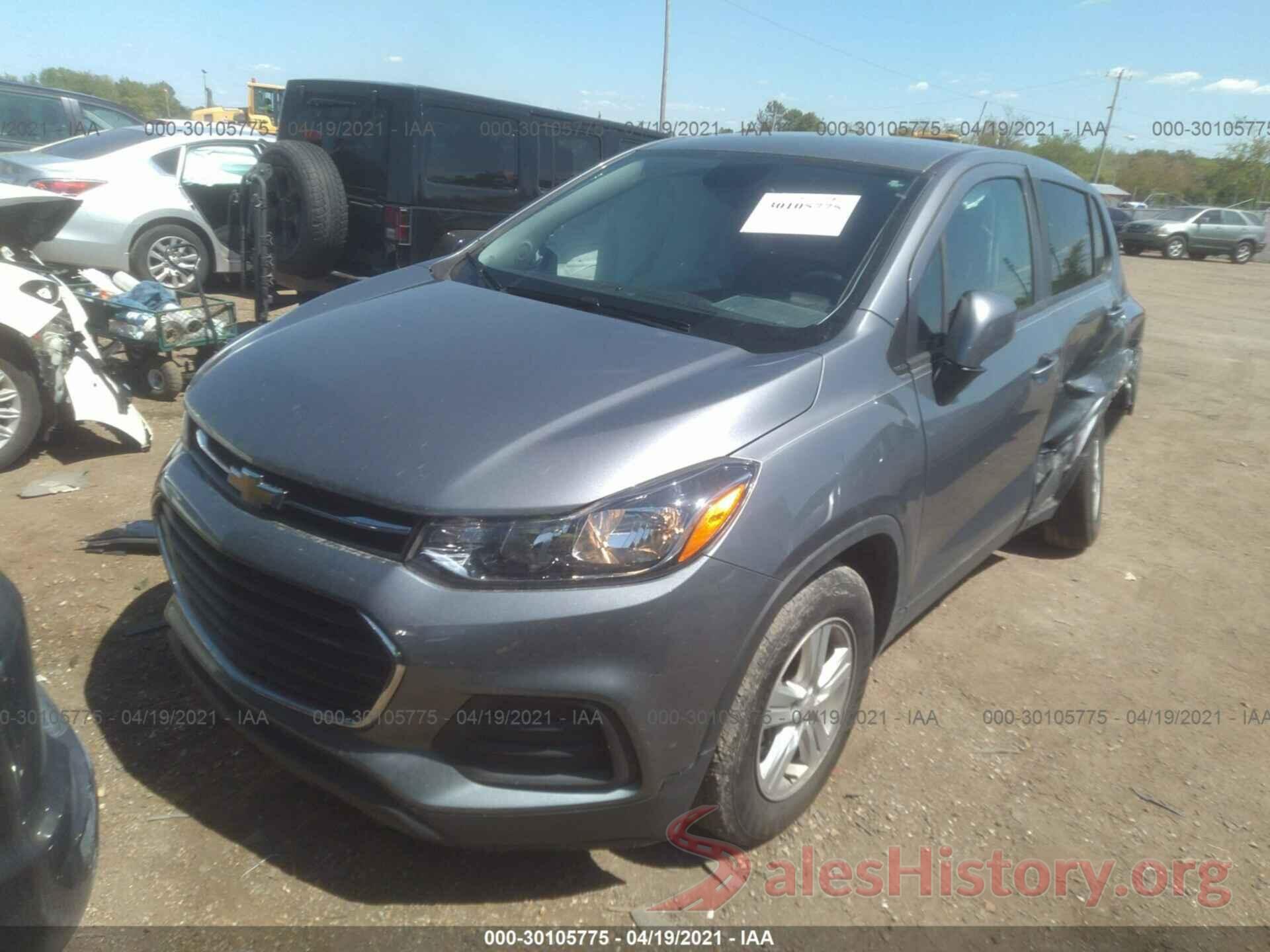 3GNCJKSB0LL156297 2020 CHEVROLET TRAX