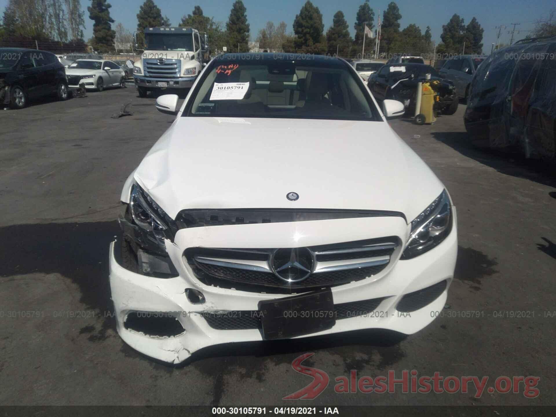 55SWF4JB5GU156481 2016 MERCEDES-BENZ C-CLASS