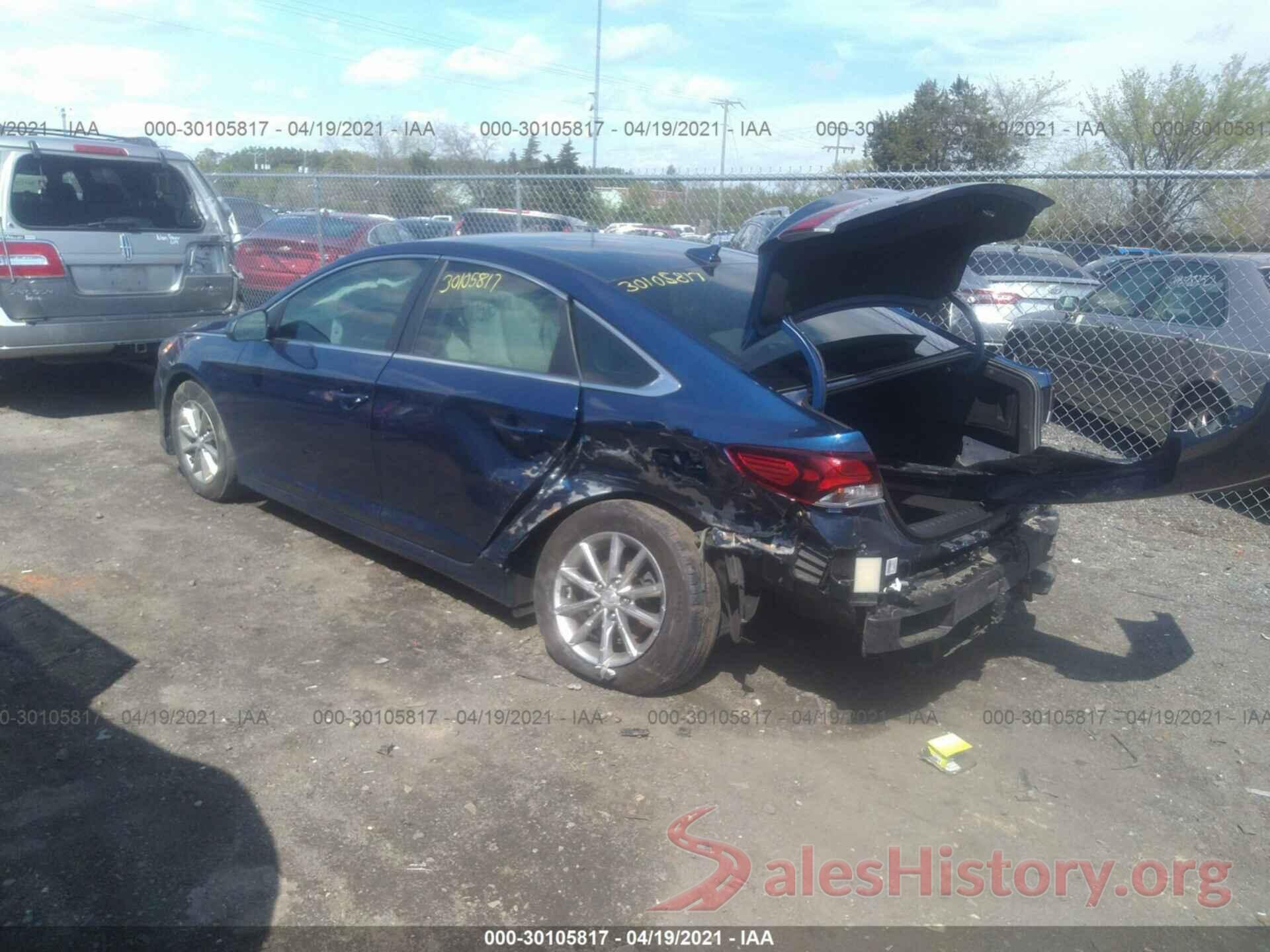 5NPE24AF3KH769754 2019 HYUNDAI SONATA