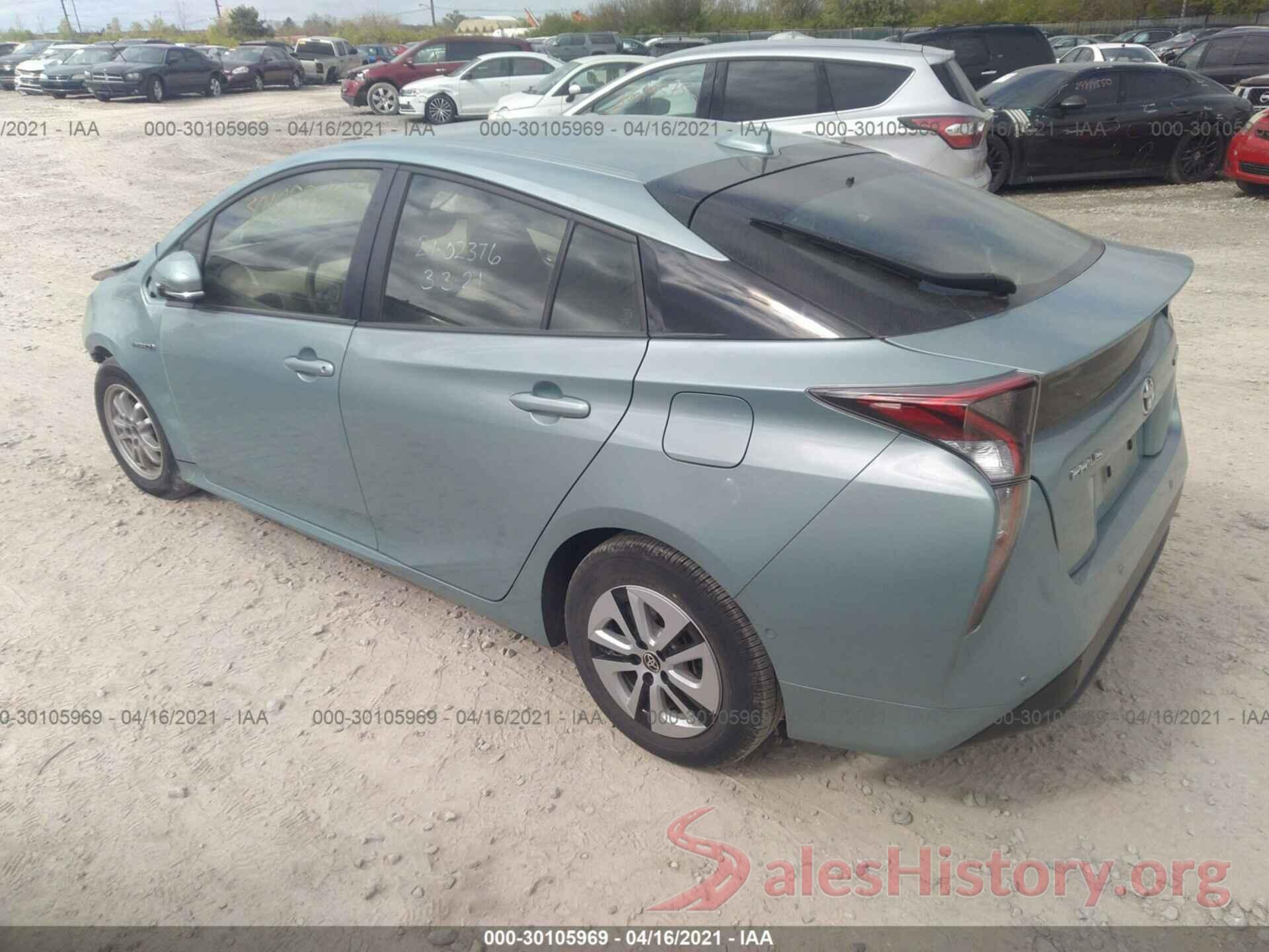 JTDKBRFU6J3065307 2018 TOYOTA PRIUS