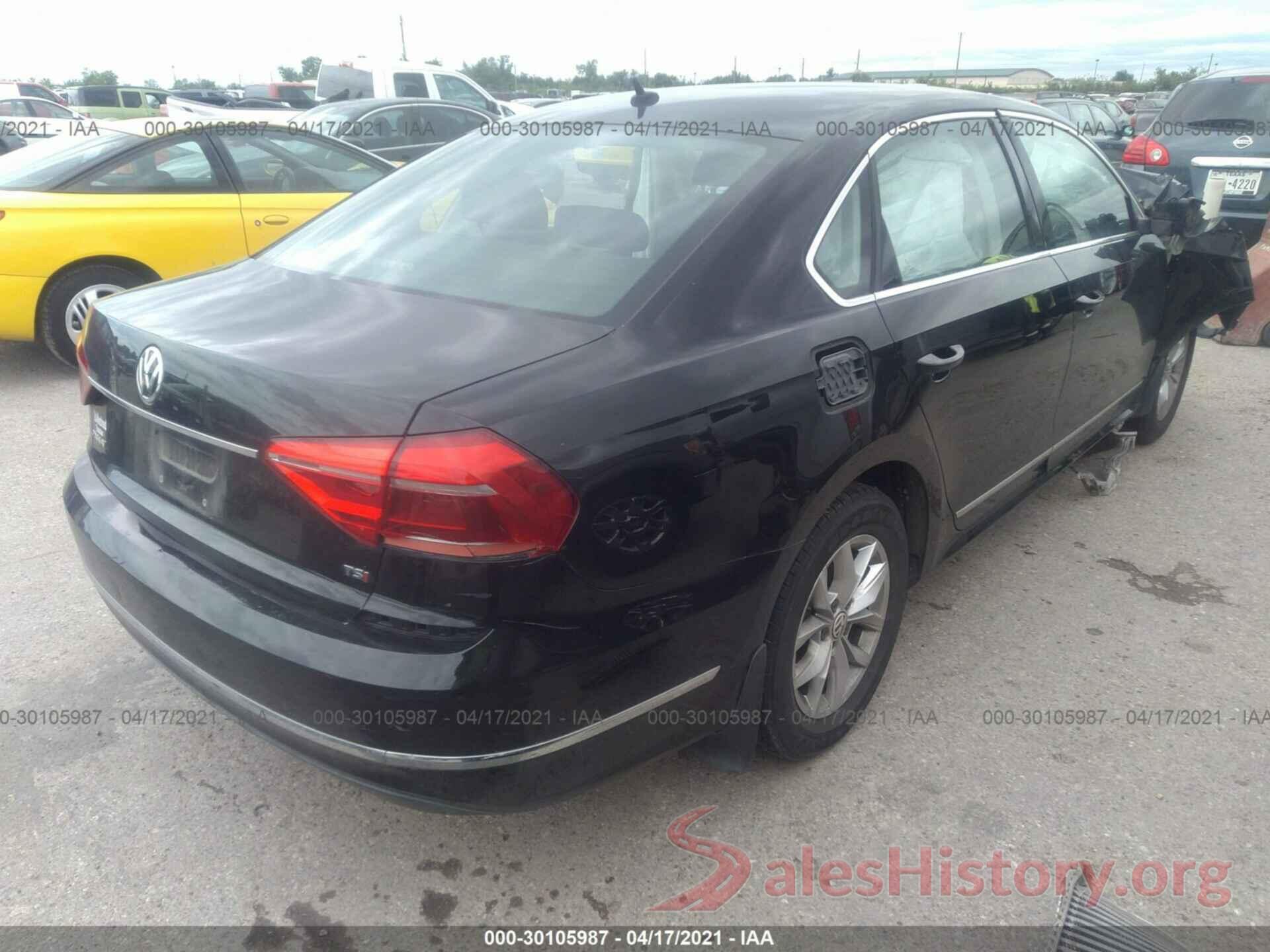 1VWAS7A36GC009534 2016 VOLKSWAGEN PASSAT