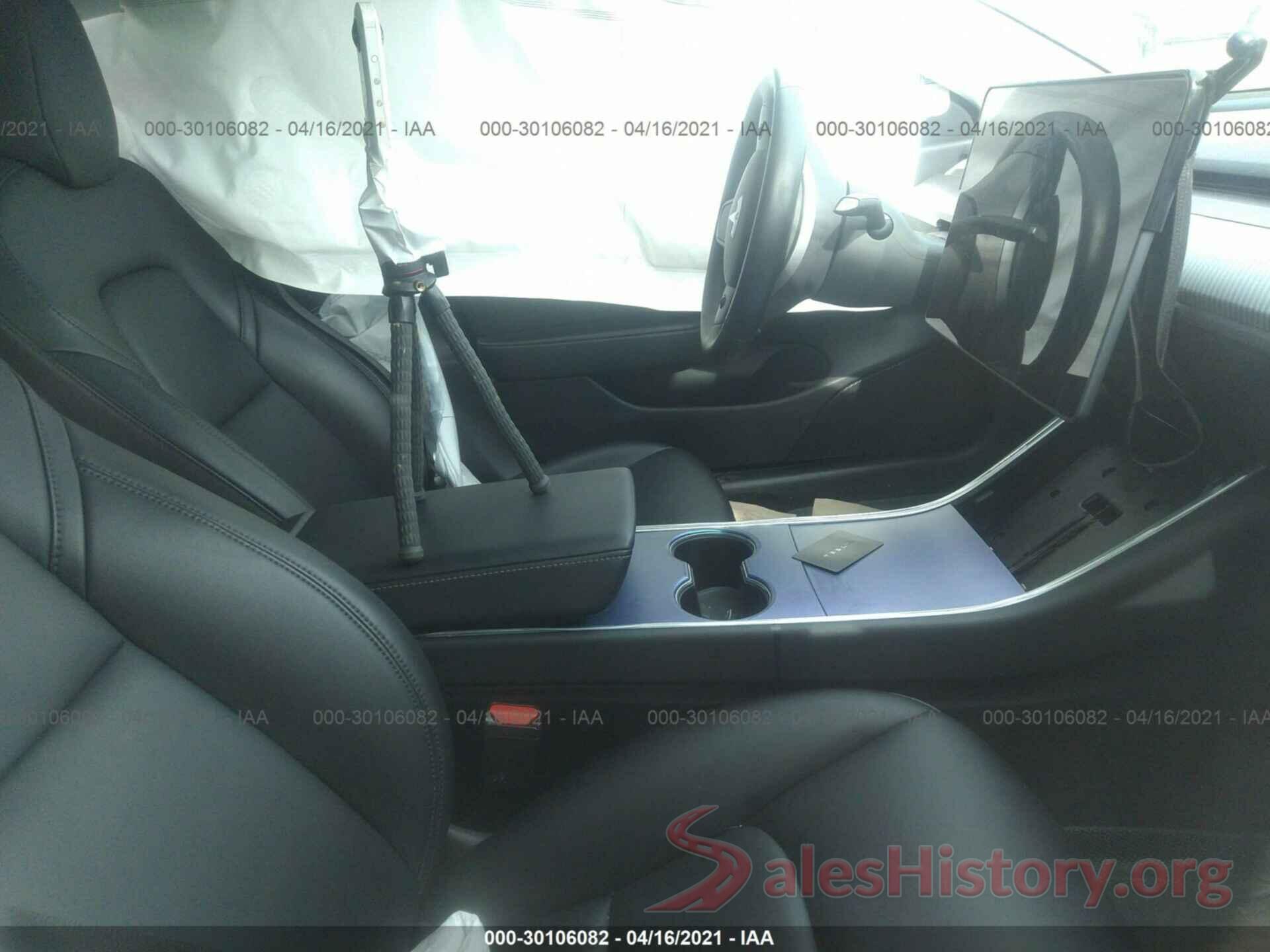 5YJ3E1EA4JF021037 2018 TESLA MODEL 3