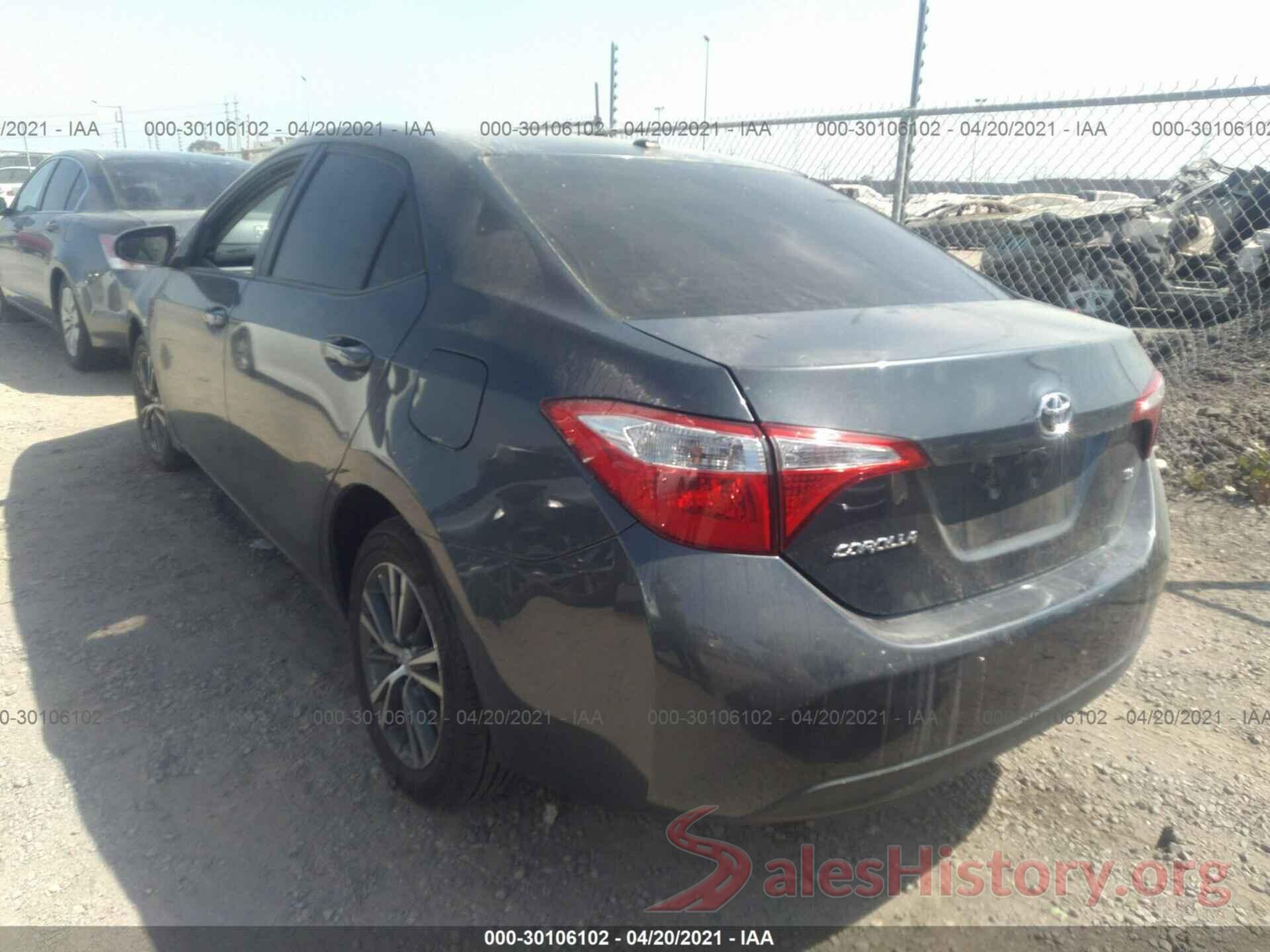 5YFBURHE5GP525024 2016 TOYOTA COROLLA