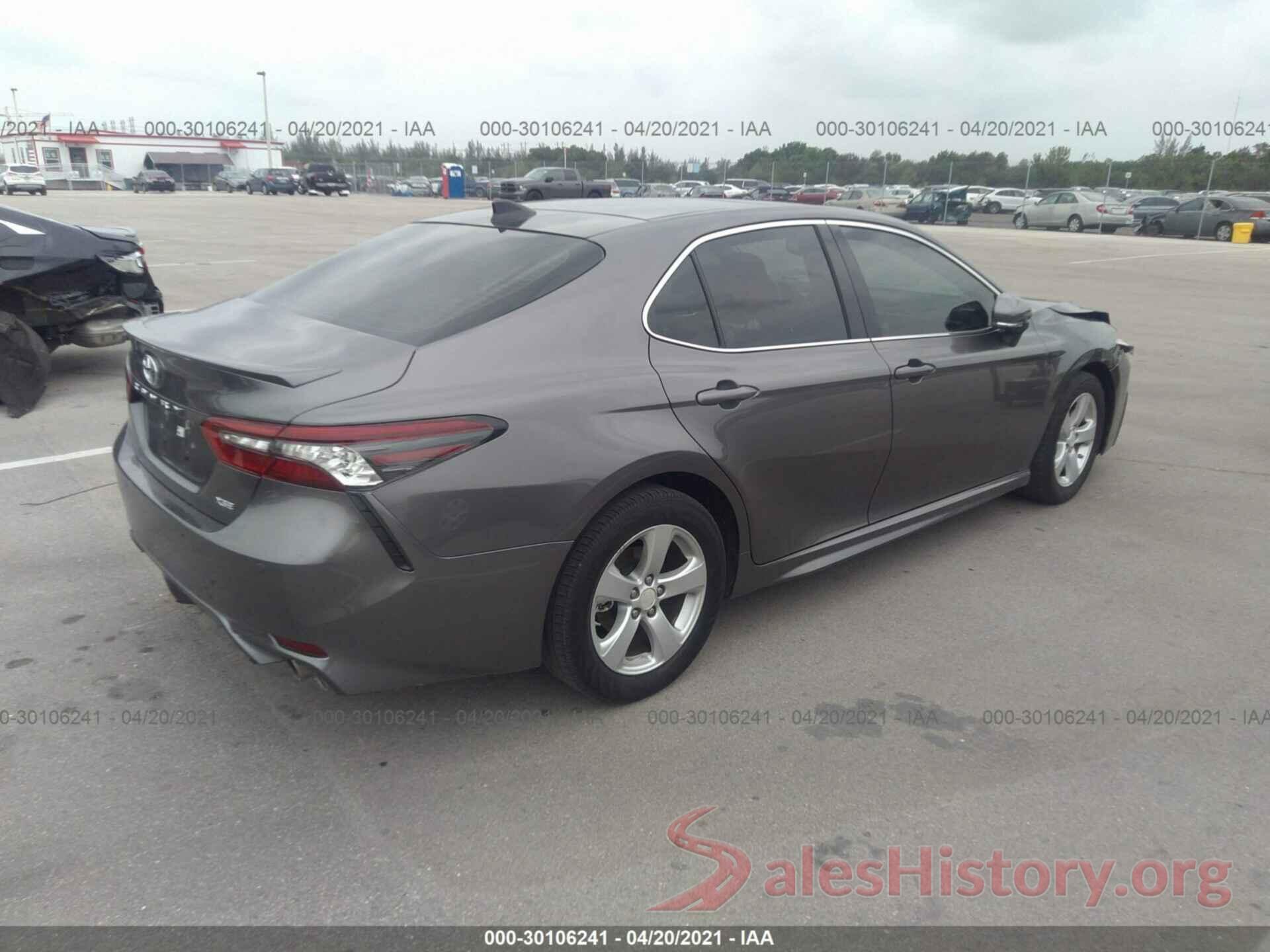 4T1K61AK4MU520550 2021 TOYOTA CAMRY