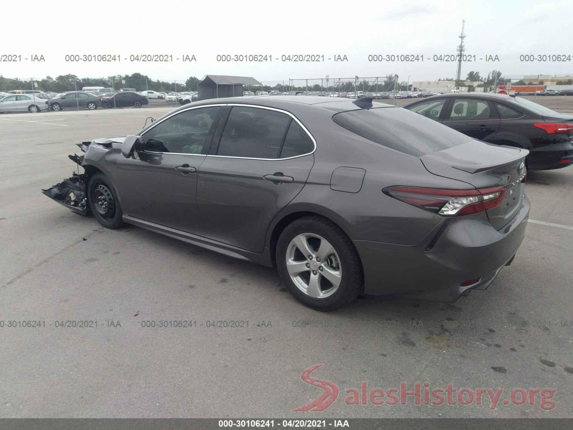 4T1K61AK4MU520550 2021 TOYOTA CAMRY