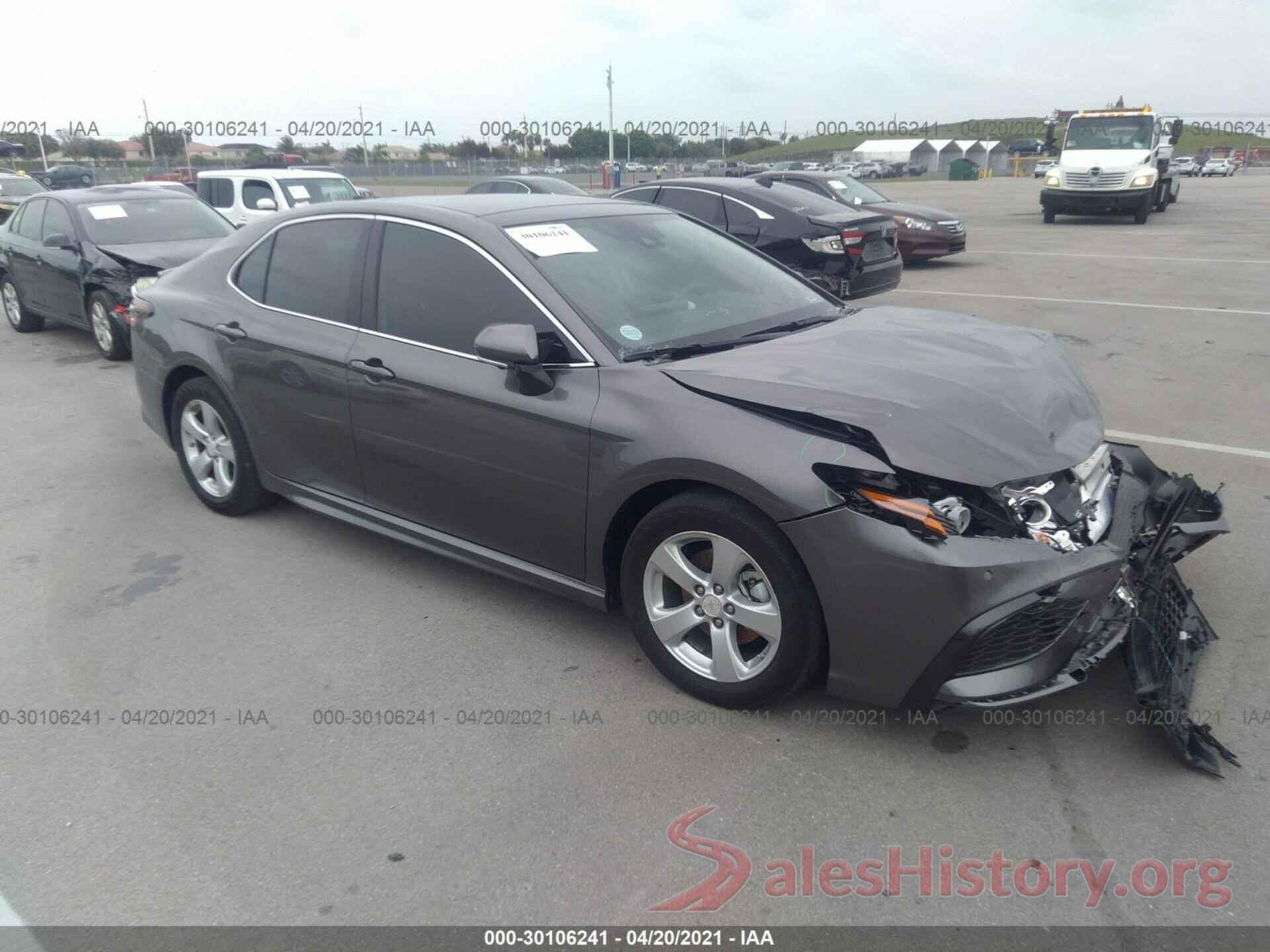 4T1K61AK4MU520550 2021 TOYOTA CAMRY