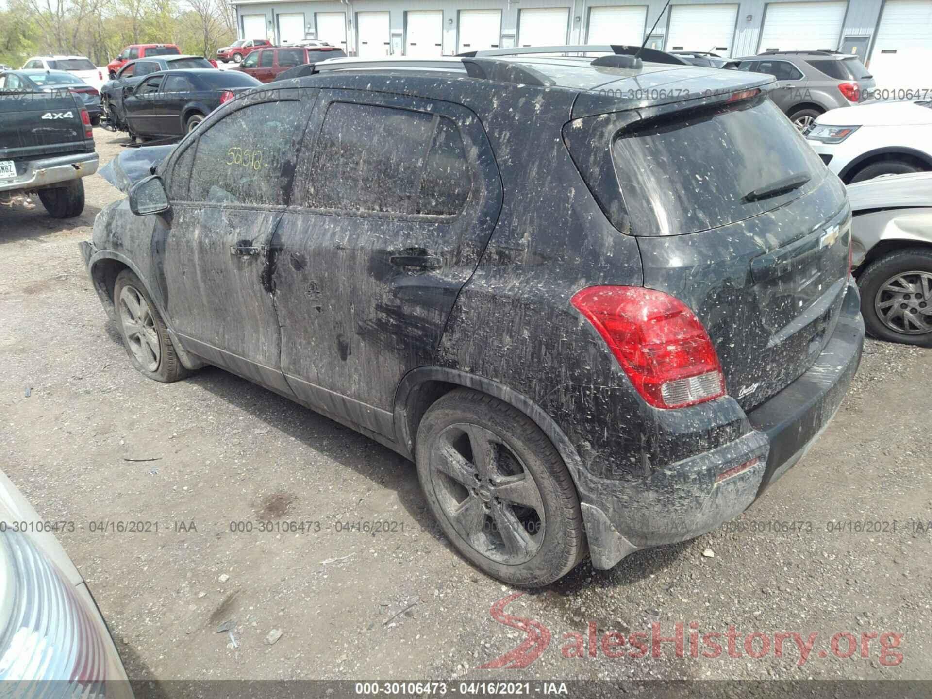 KL7CJMSB5GB669103 2016 CHEVROLET TRAX