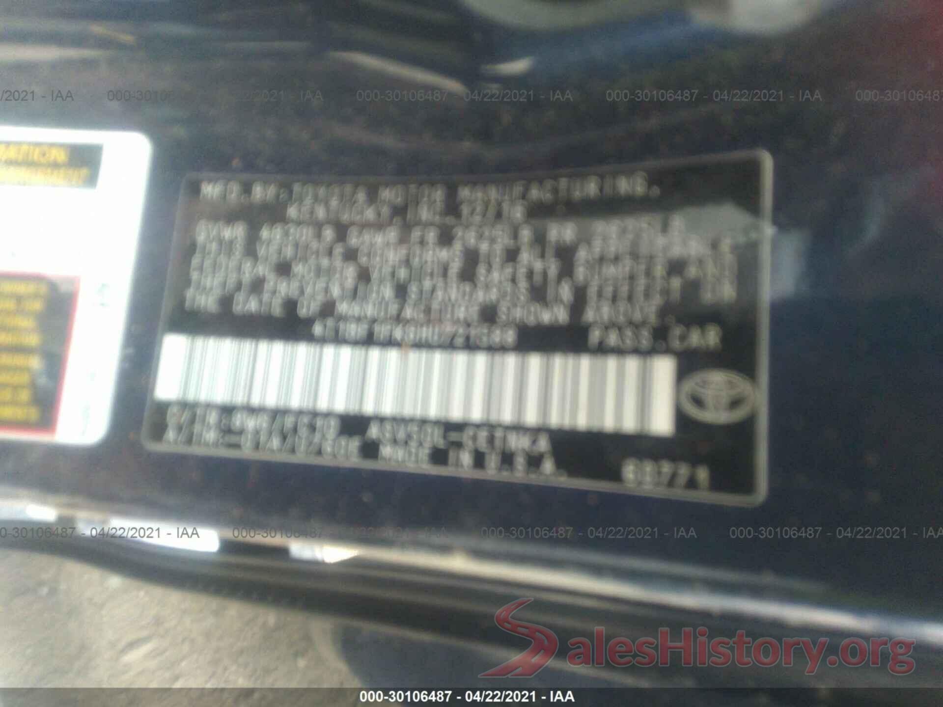 4T1BF1FK6HU721588 2017 TOYOTA CAMRY