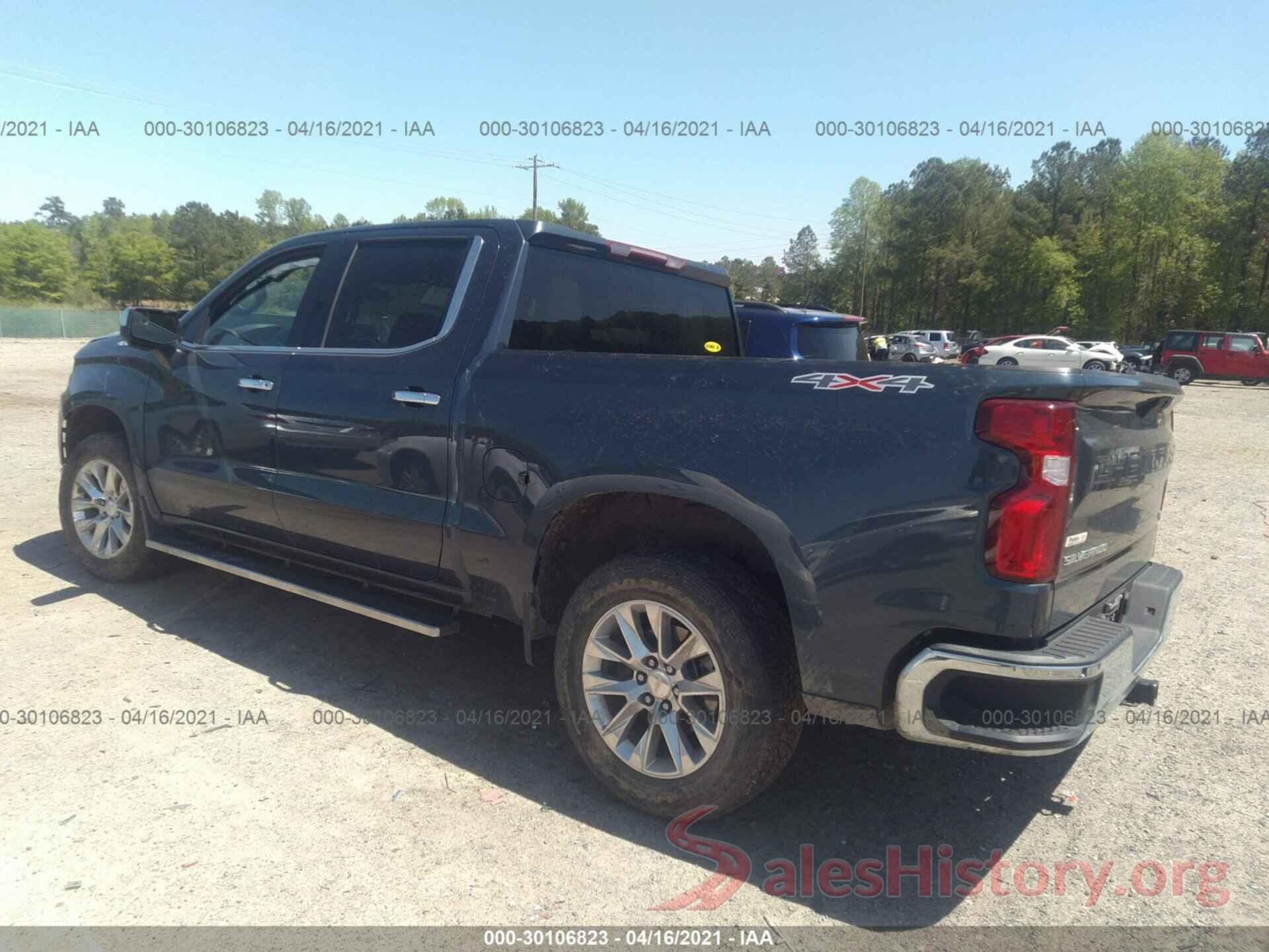 1GCUYGED8KZ394876 2019 CHEVROLET SILVERADO 1500