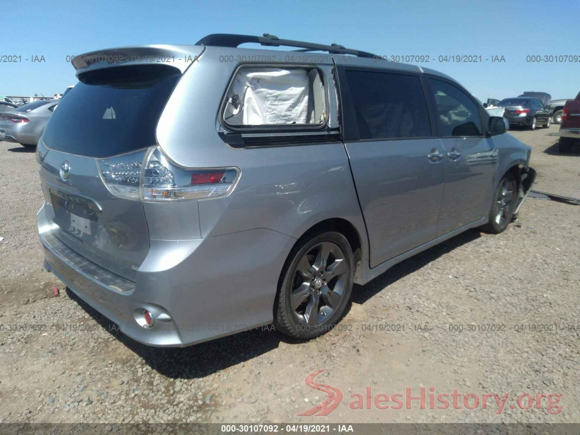 5TDXK3DC1GS720963 2016 TOYOTA SIENNA