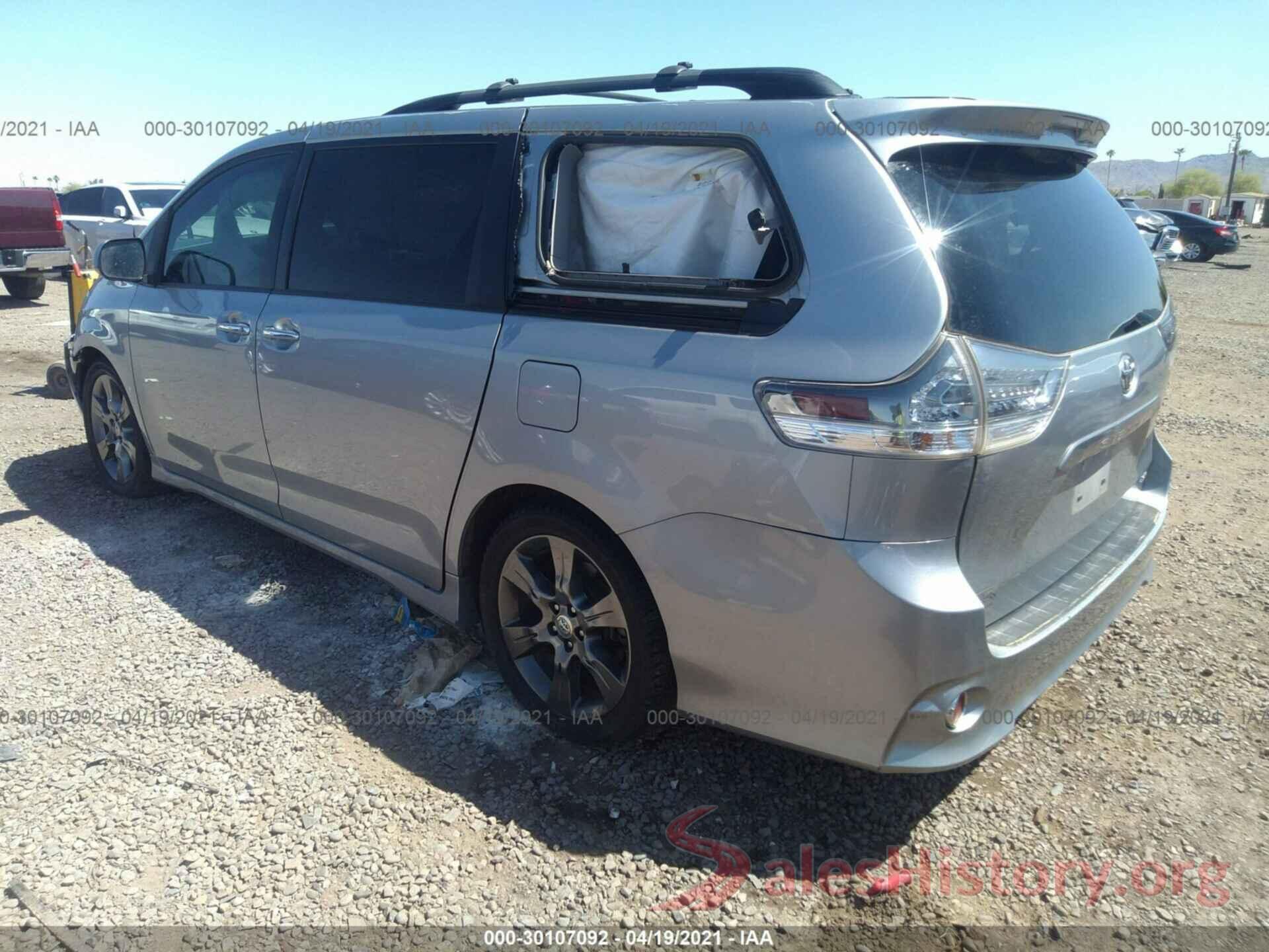 5TDXK3DC1GS720963 2016 TOYOTA SIENNA