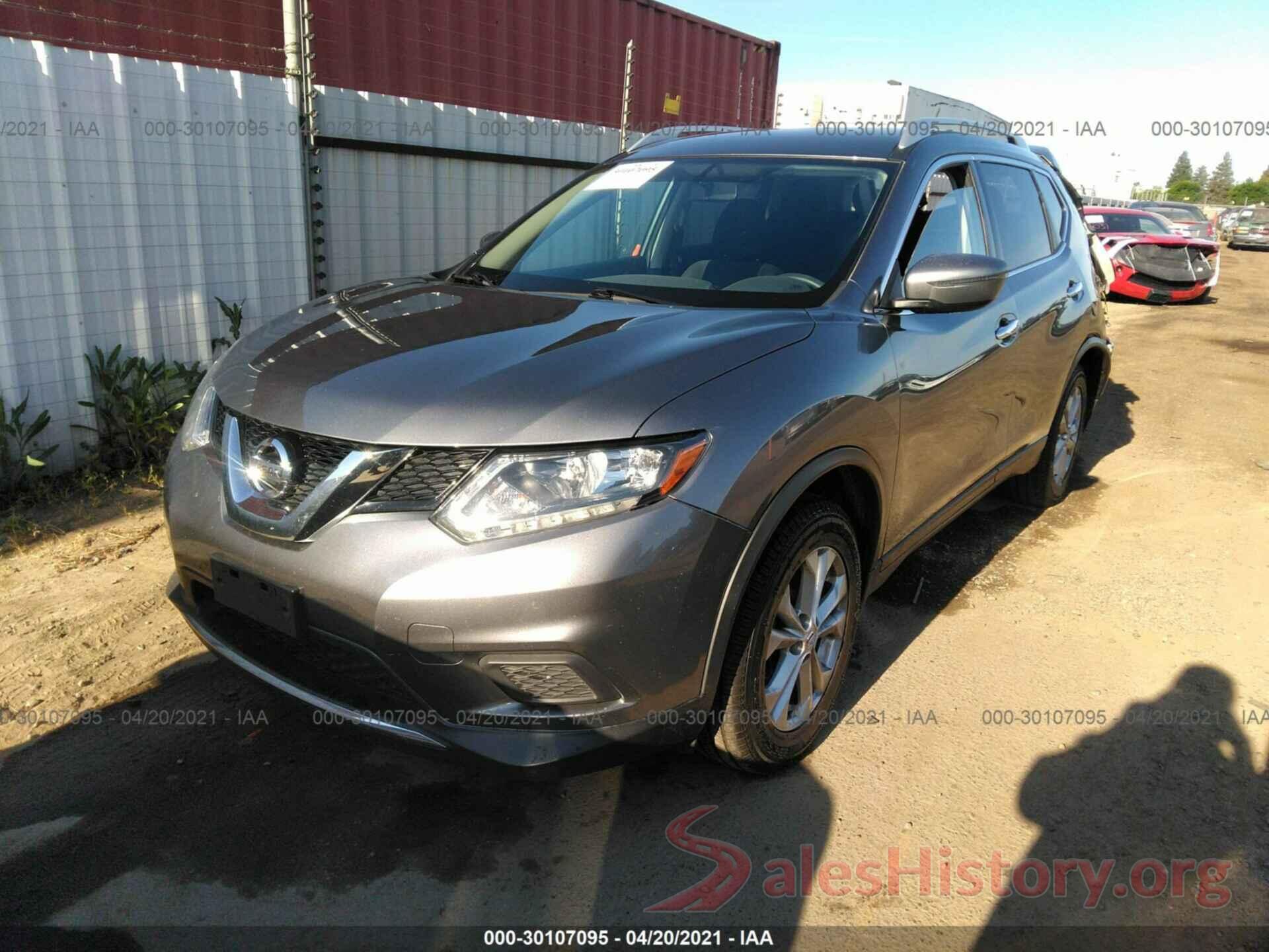 KNMAT2MT6GP720562 2016 NISSAN ROGUE