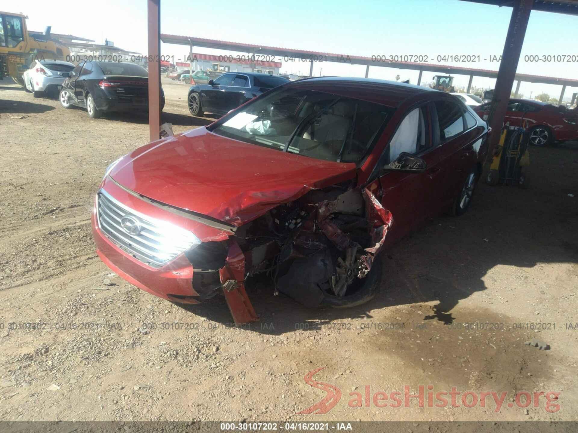 5NPE24AF0GH305246 2016 HYUNDAI SONATA