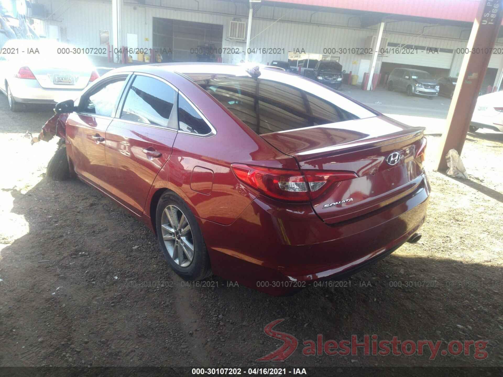 5NPE24AF0GH305246 2016 HYUNDAI SONATA