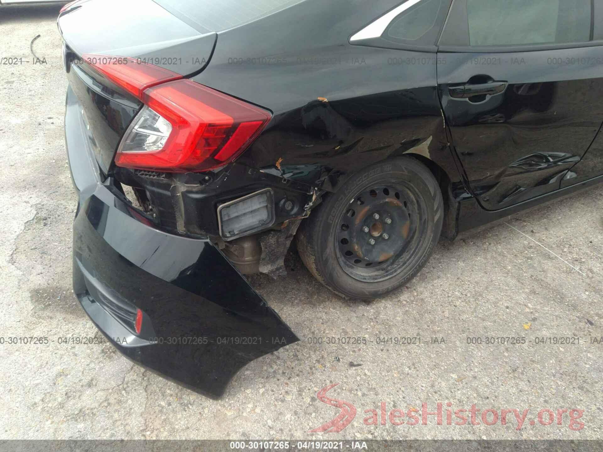 19XFC2F5XGE089383 2016 HONDA CIVIC SEDAN