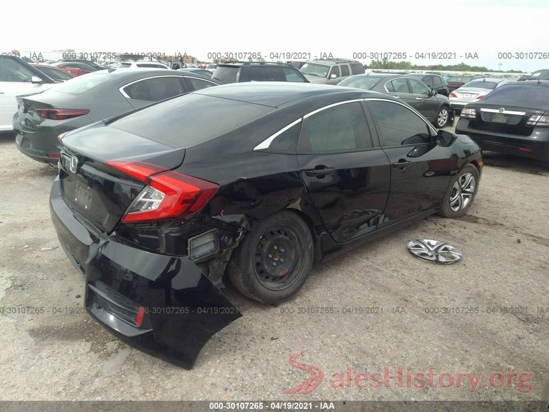 19XFC2F5XGE089383 2016 HONDA CIVIC SEDAN