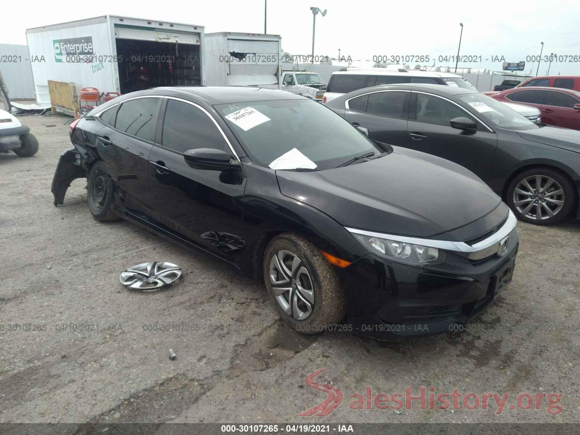 19XFC2F5XGE089383 2016 HONDA CIVIC SEDAN