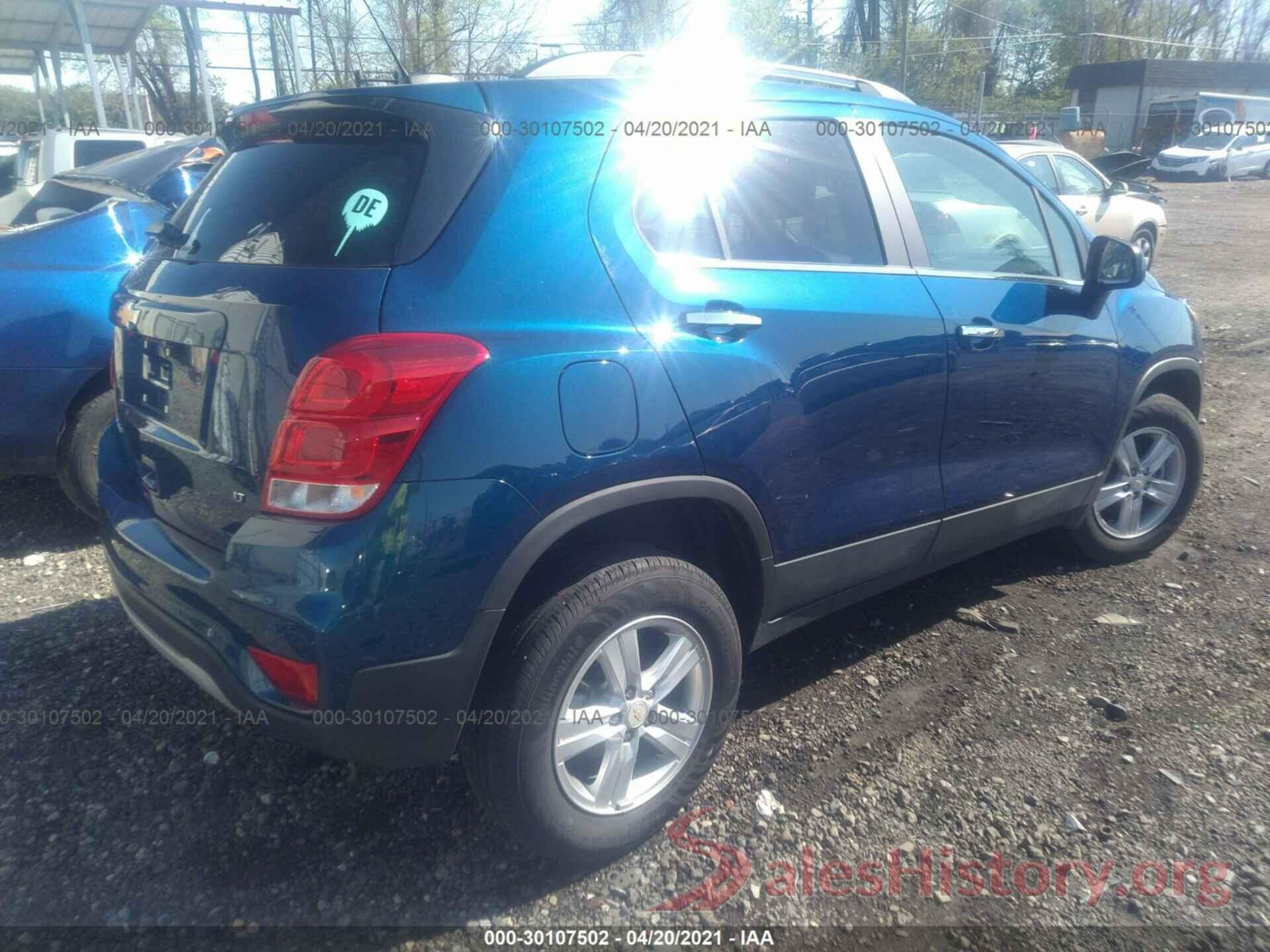 3GNCJPSB1LL145998 2020 CHEVROLET TRAX