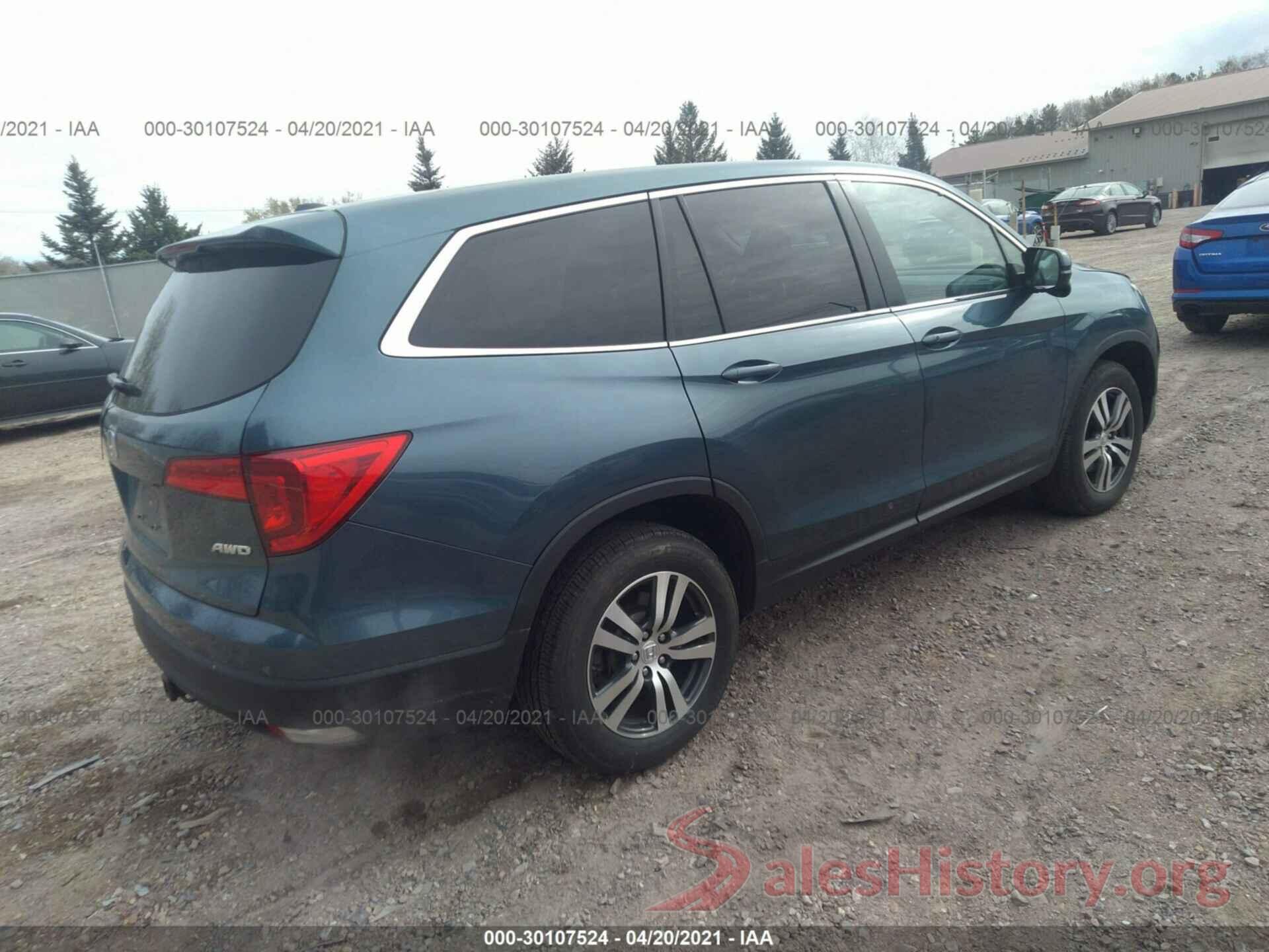 5FNYF6H52JB013727 2018 HONDA PILOT