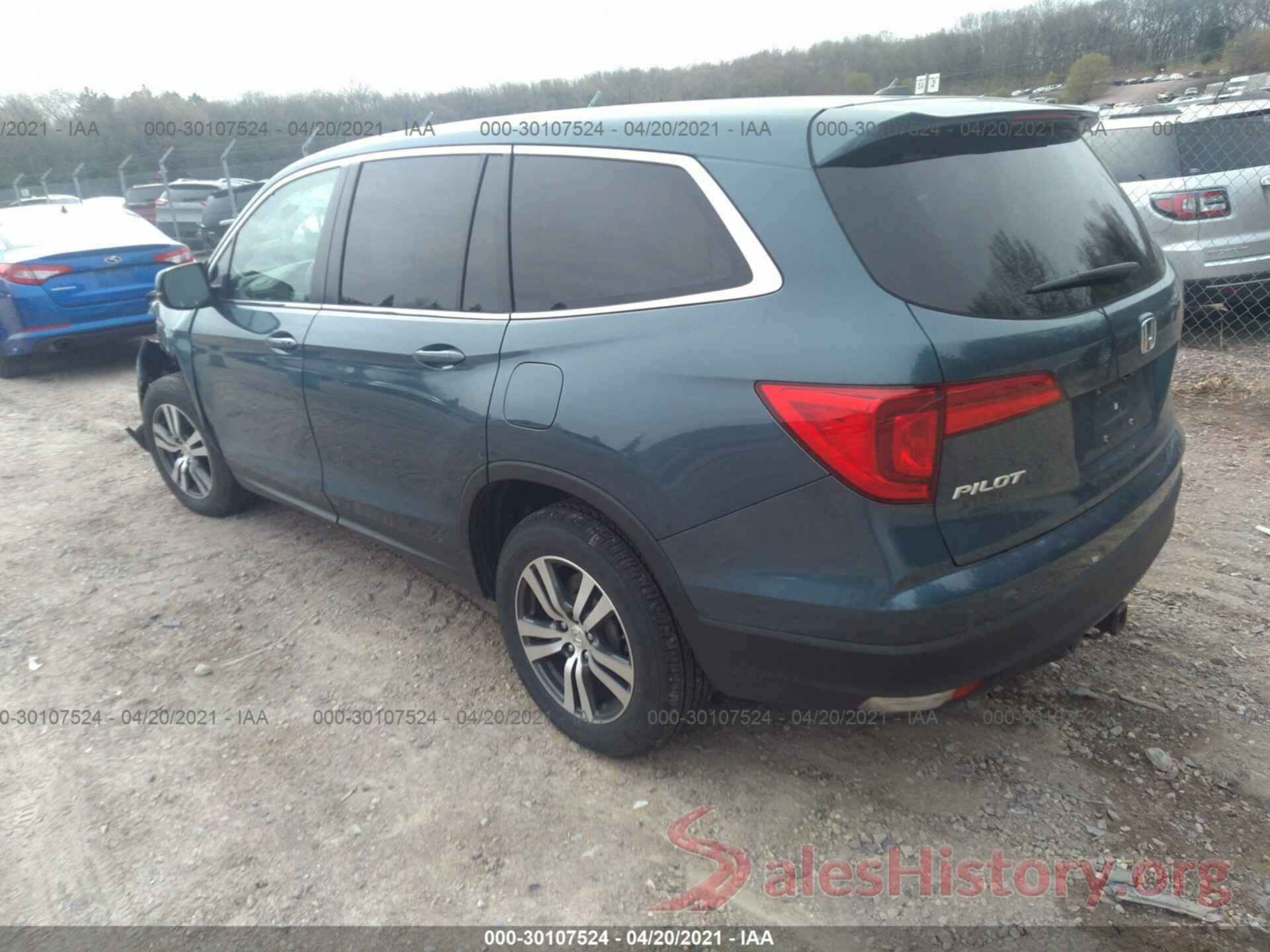 5FNYF6H52JB013727 2018 HONDA PILOT