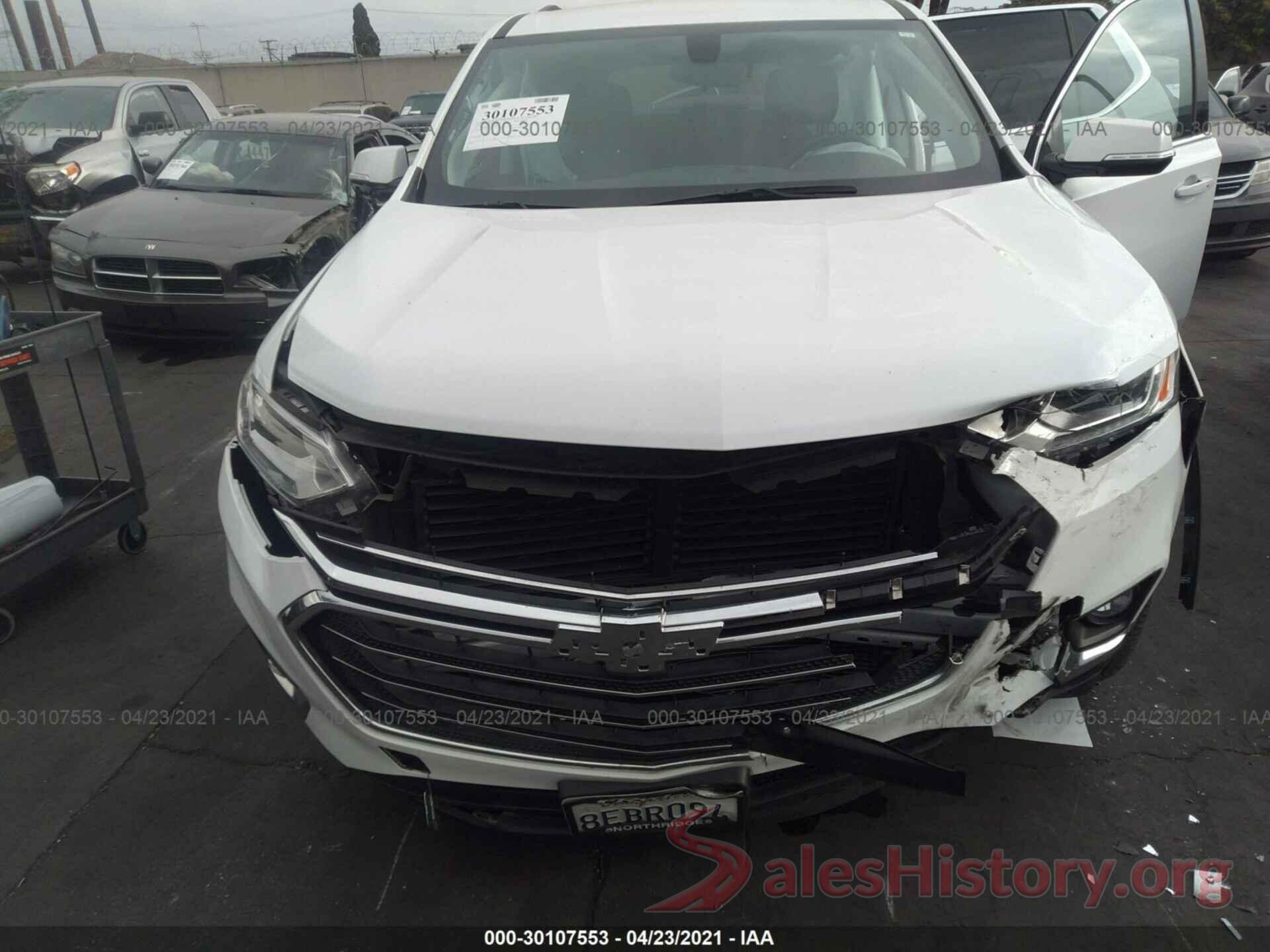 1GNERGKW1JJ278950 2018 CHEVROLET TRAVERSE