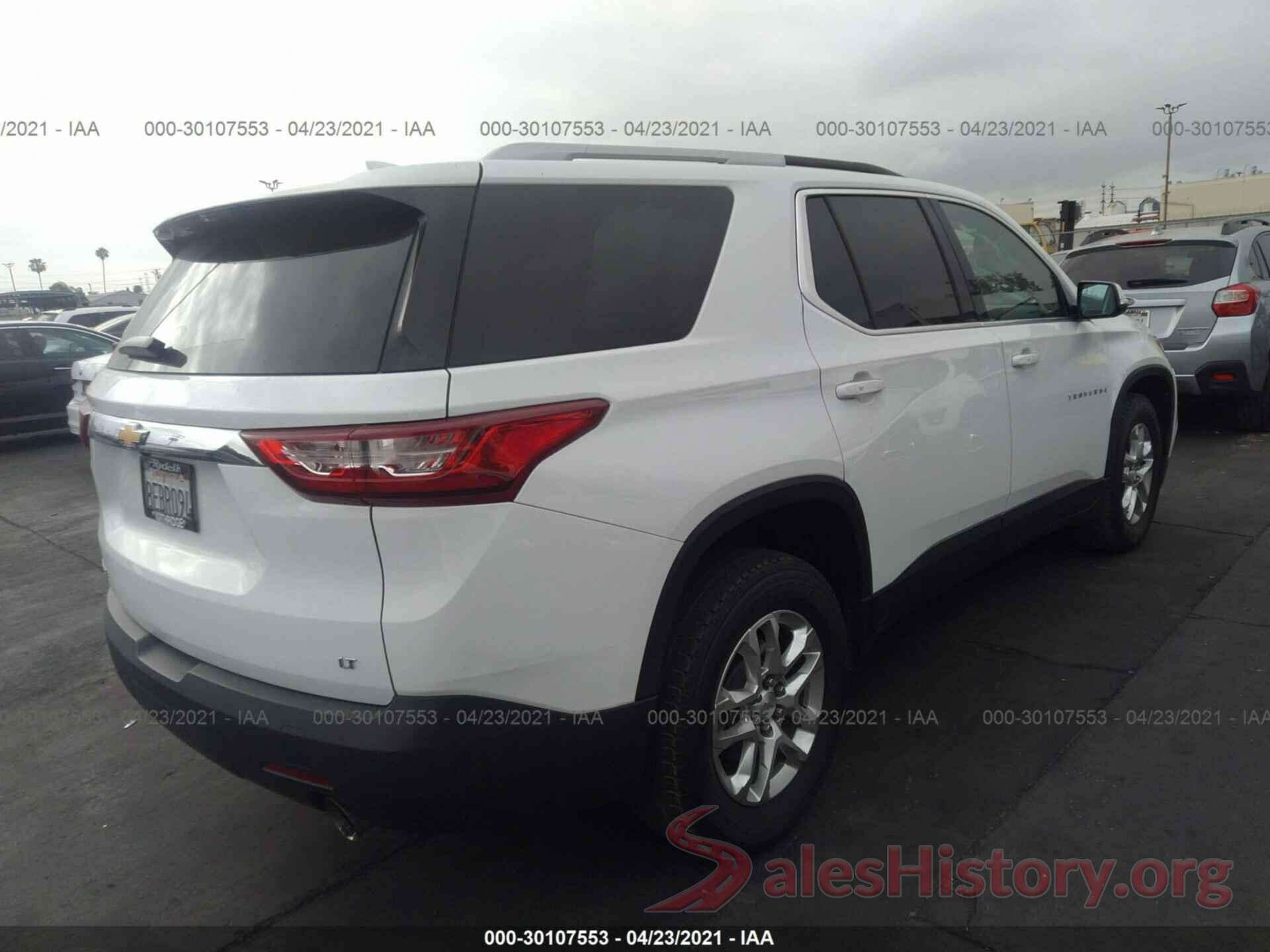 1GNERGKW1JJ278950 2018 CHEVROLET TRAVERSE