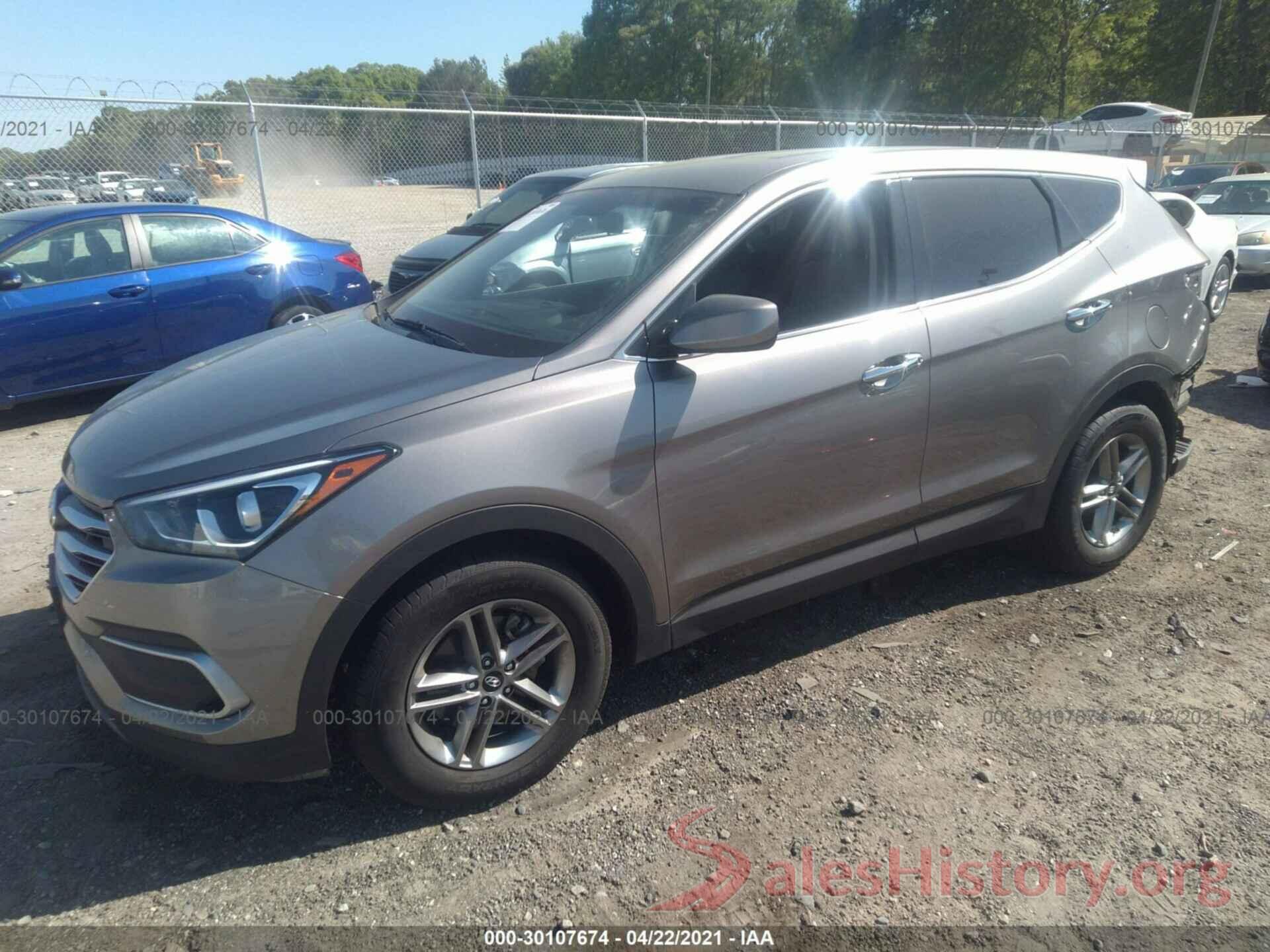 5XYZT3LB7JG570070 2018 HYUNDAI SANTA FE SPORT