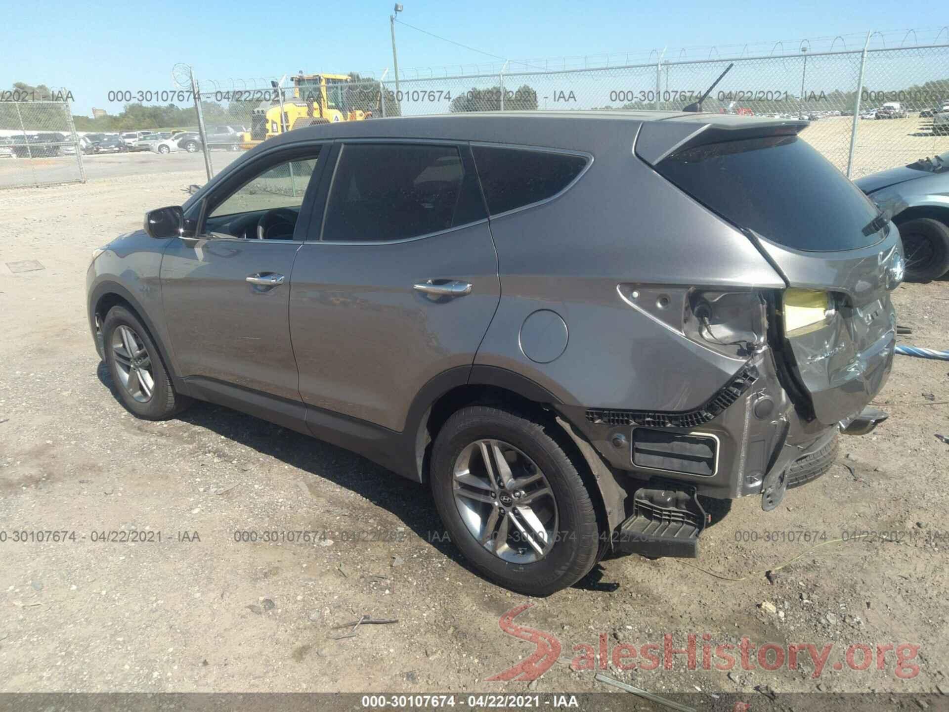 5XYZT3LB7JG570070 2018 HYUNDAI SANTA FE SPORT