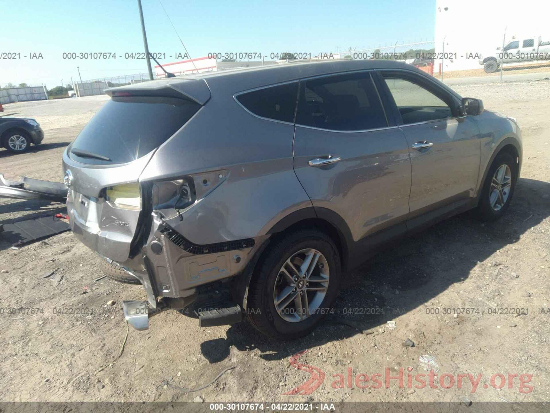 5XYZT3LB7JG570070 2018 HYUNDAI SANTA FE SPORT