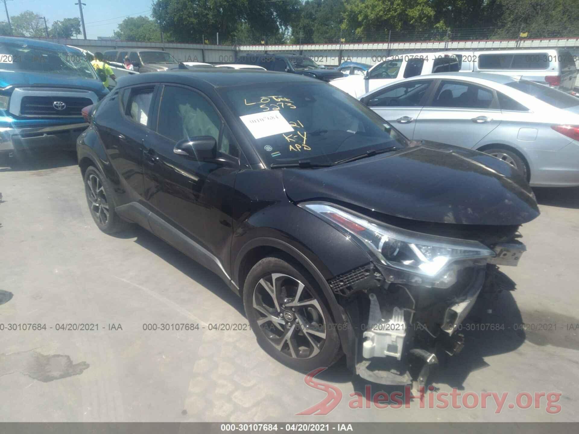 NMTKHMBX6JR014436 2018 TOYOTA C-HR