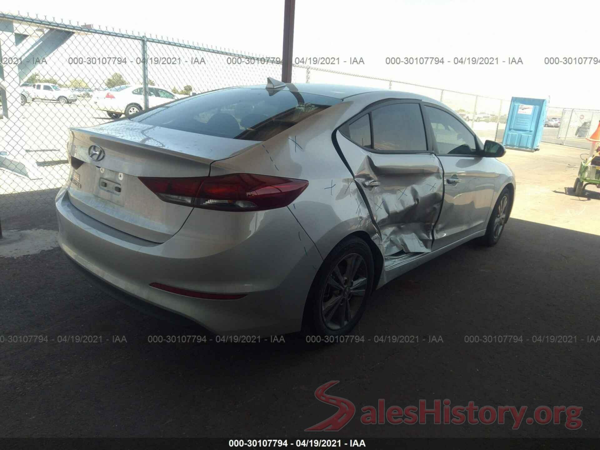 5NPD84LF0JH350976 2018 HYUNDAI ELANTRA