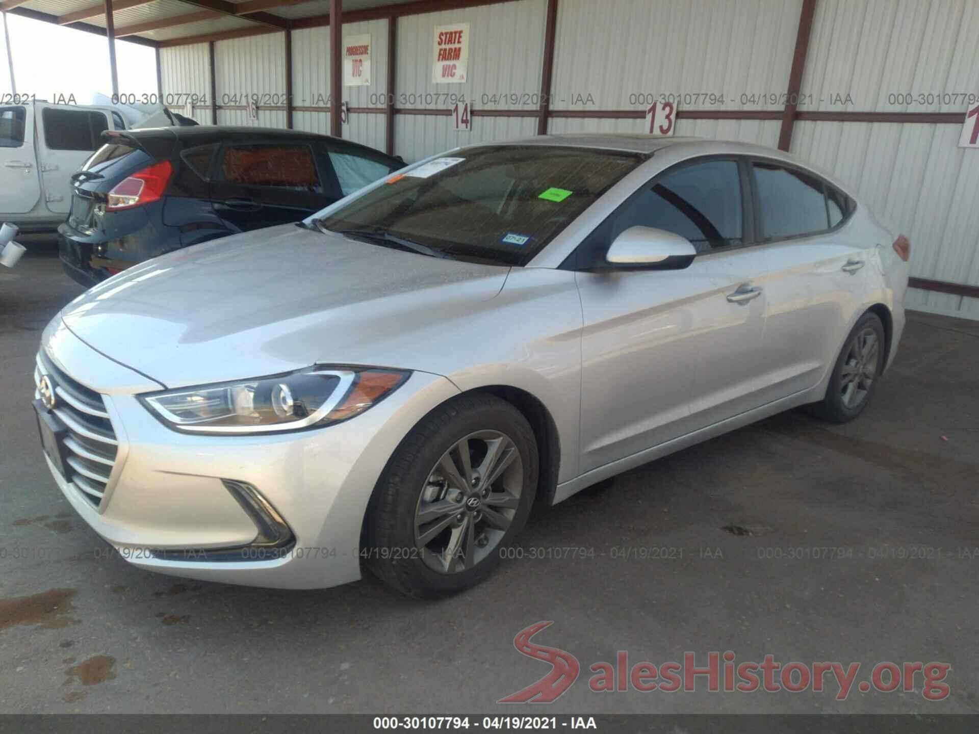 5NPD84LF0JH350976 2018 HYUNDAI ELANTRA