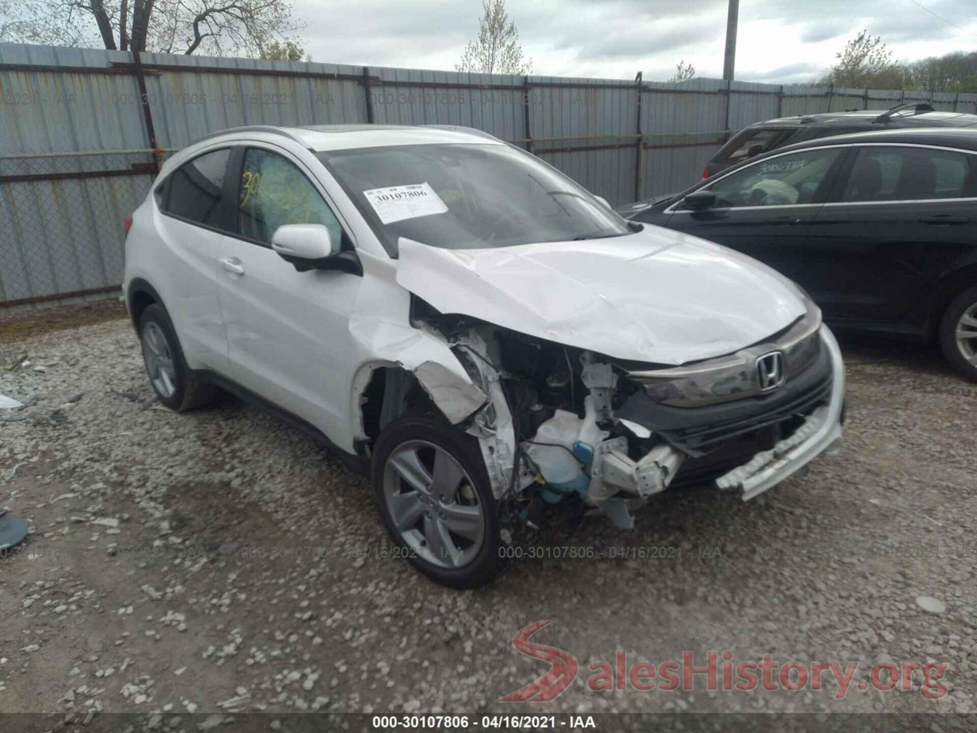 3CZRU6H5XKM723394 2019 HONDA HR-V