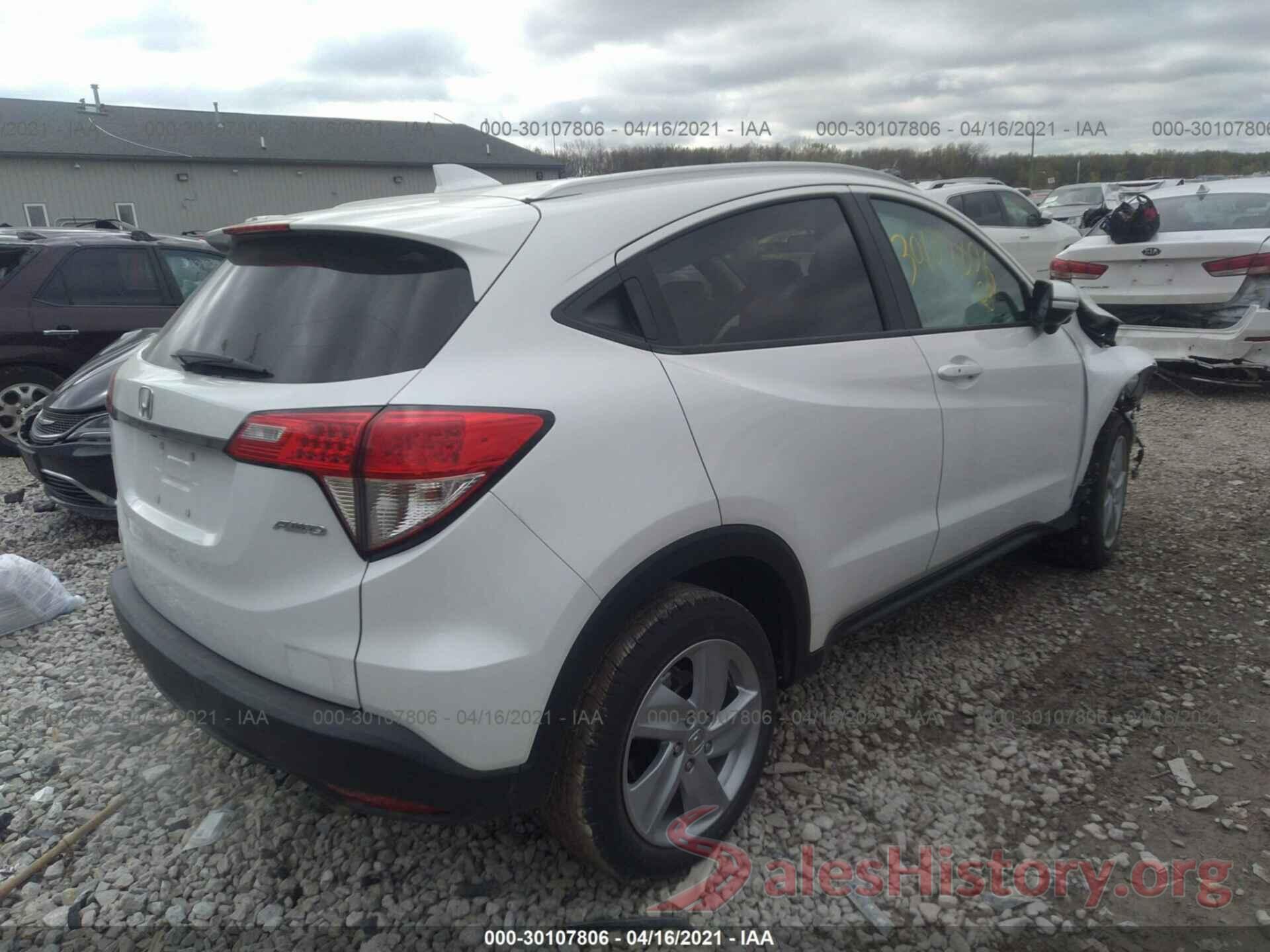 3CZRU6H5XKM723394 2019 HONDA HR-V