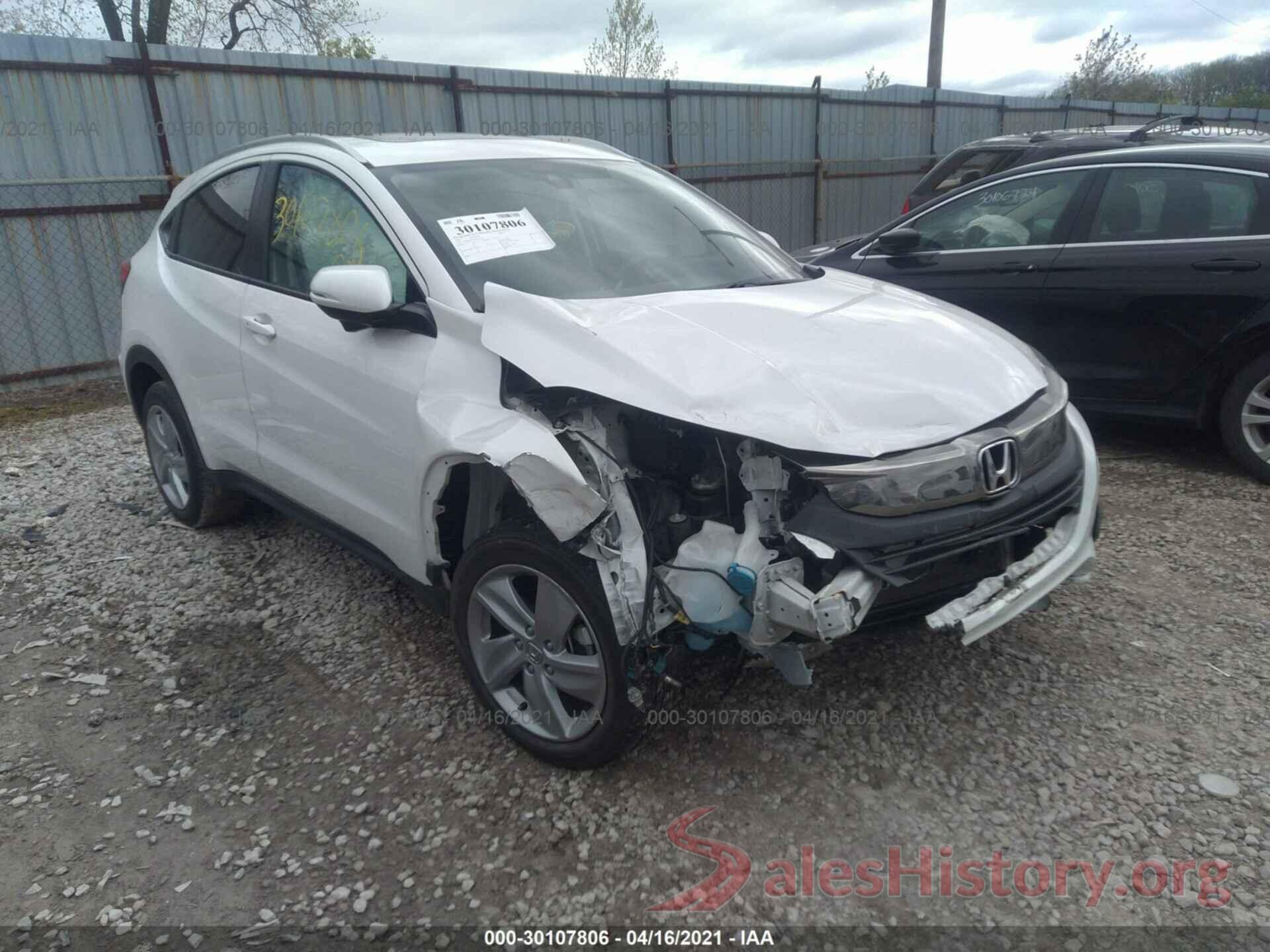 3CZRU6H5XKM723394 2019 HONDA HR-V