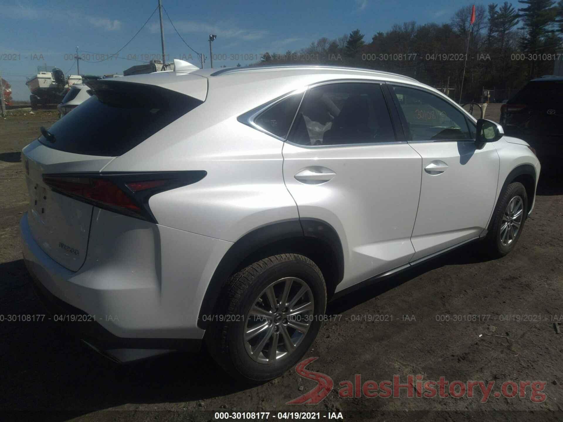 JTJDARDZ7L5012887 2020 LEXUS NX