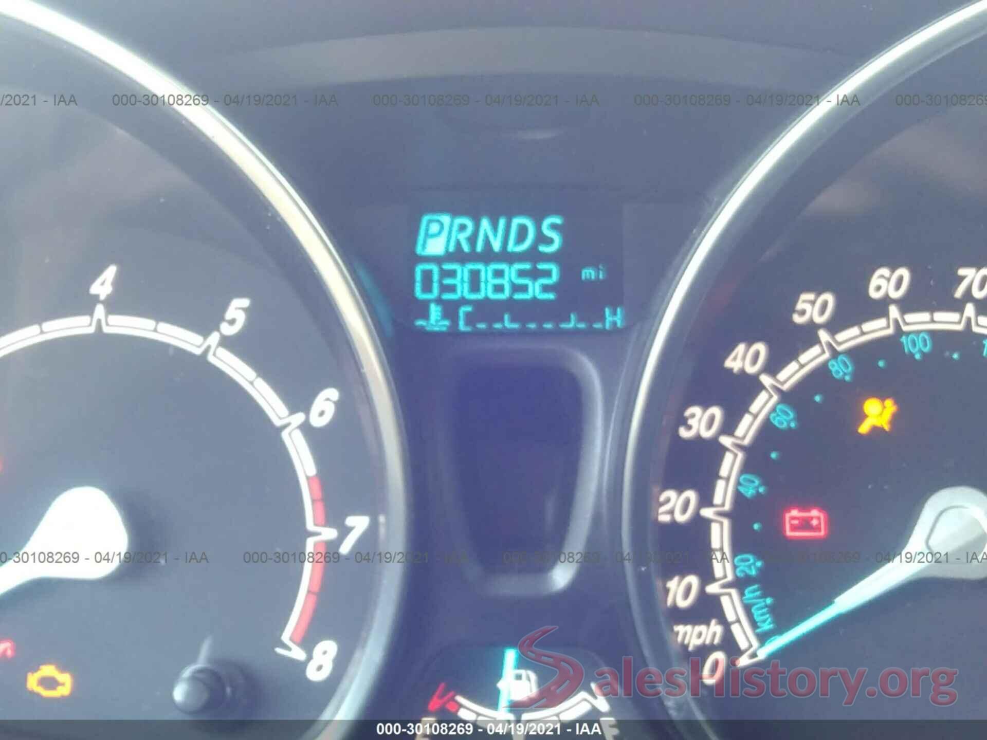 3FADP4EJ6KM135222 2019 FORD FIESTA