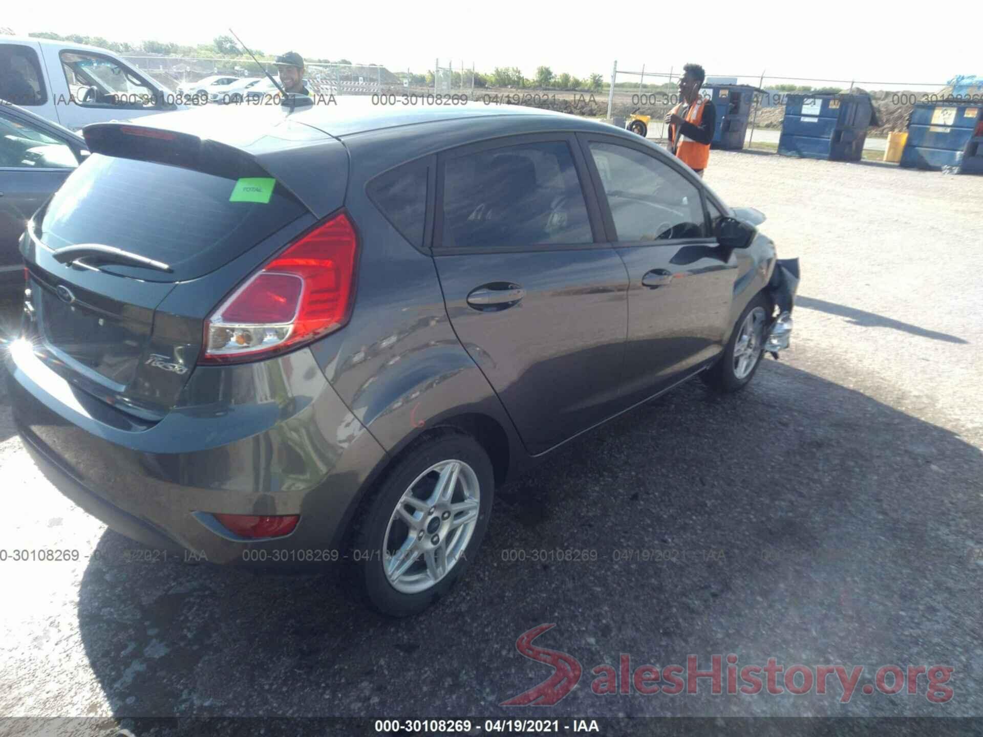 3FADP4EJ6KM135222 2019 FORD FIESTA