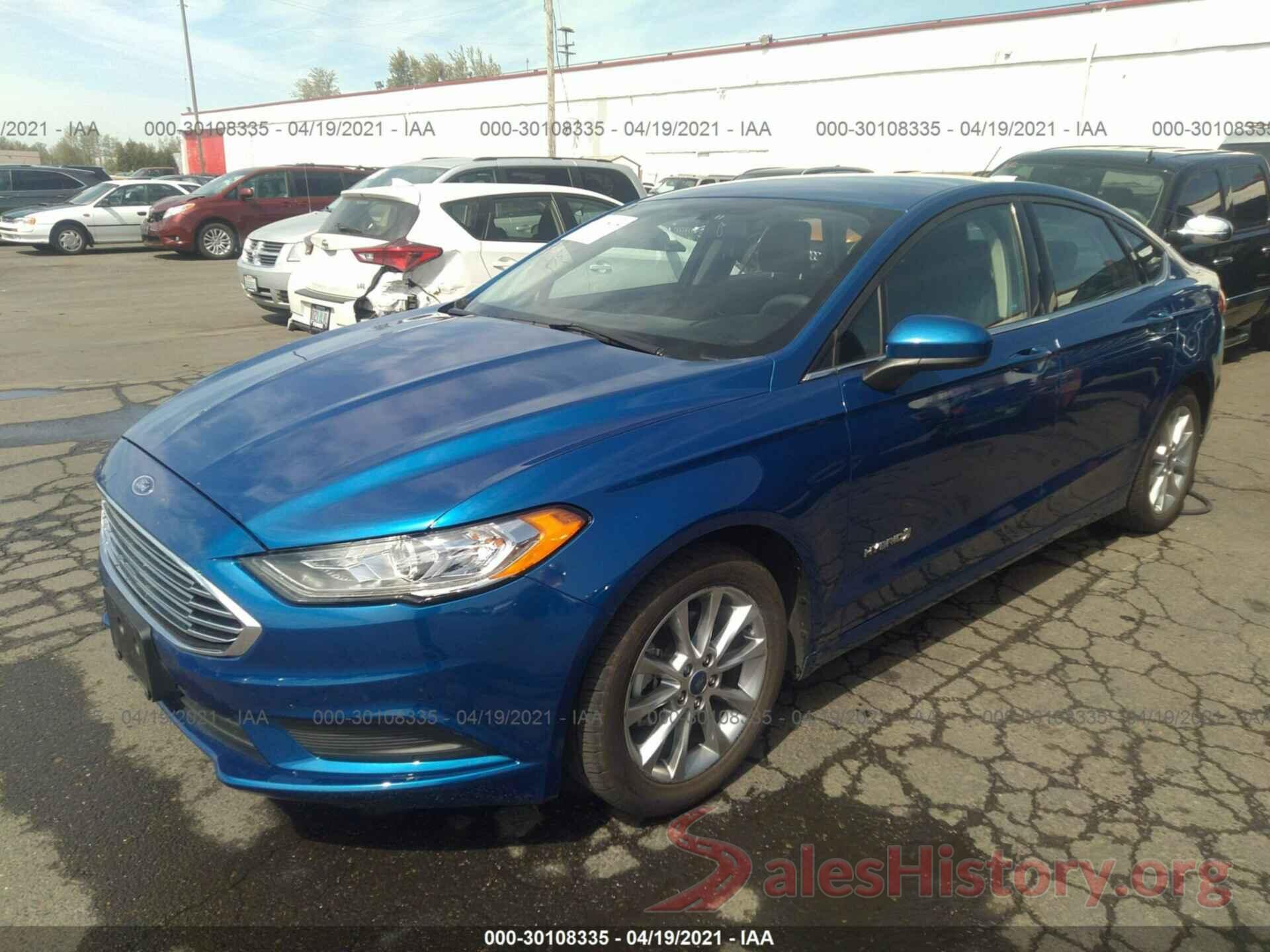 3FA6P0LU7HR355107 2017 FORD FUSION