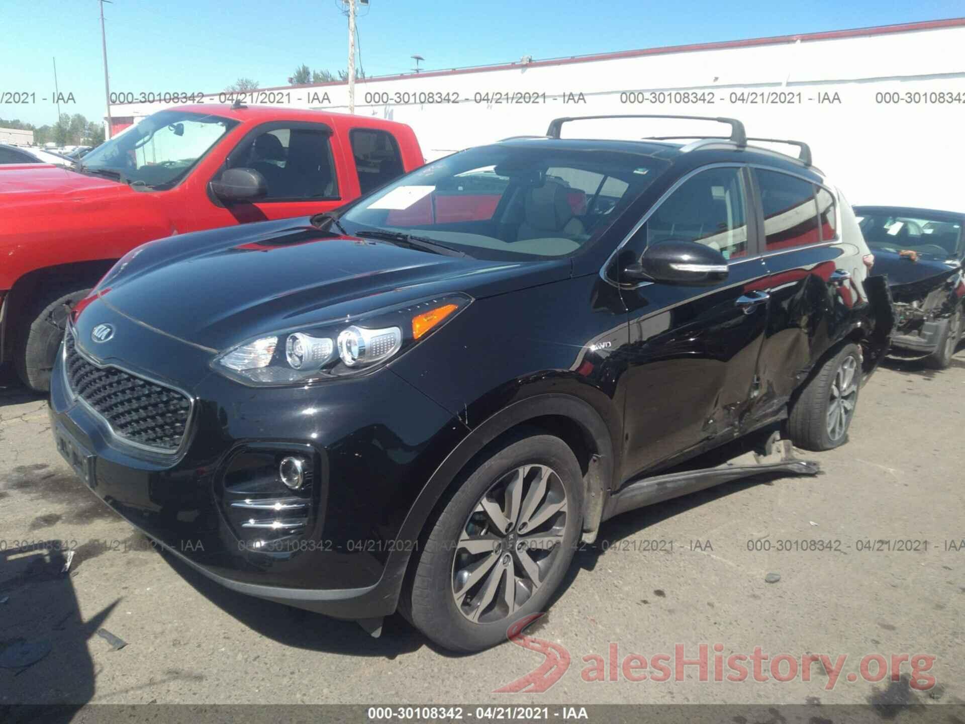 KNDPNCAC2H7249302 2017 KIA SPORTAGE