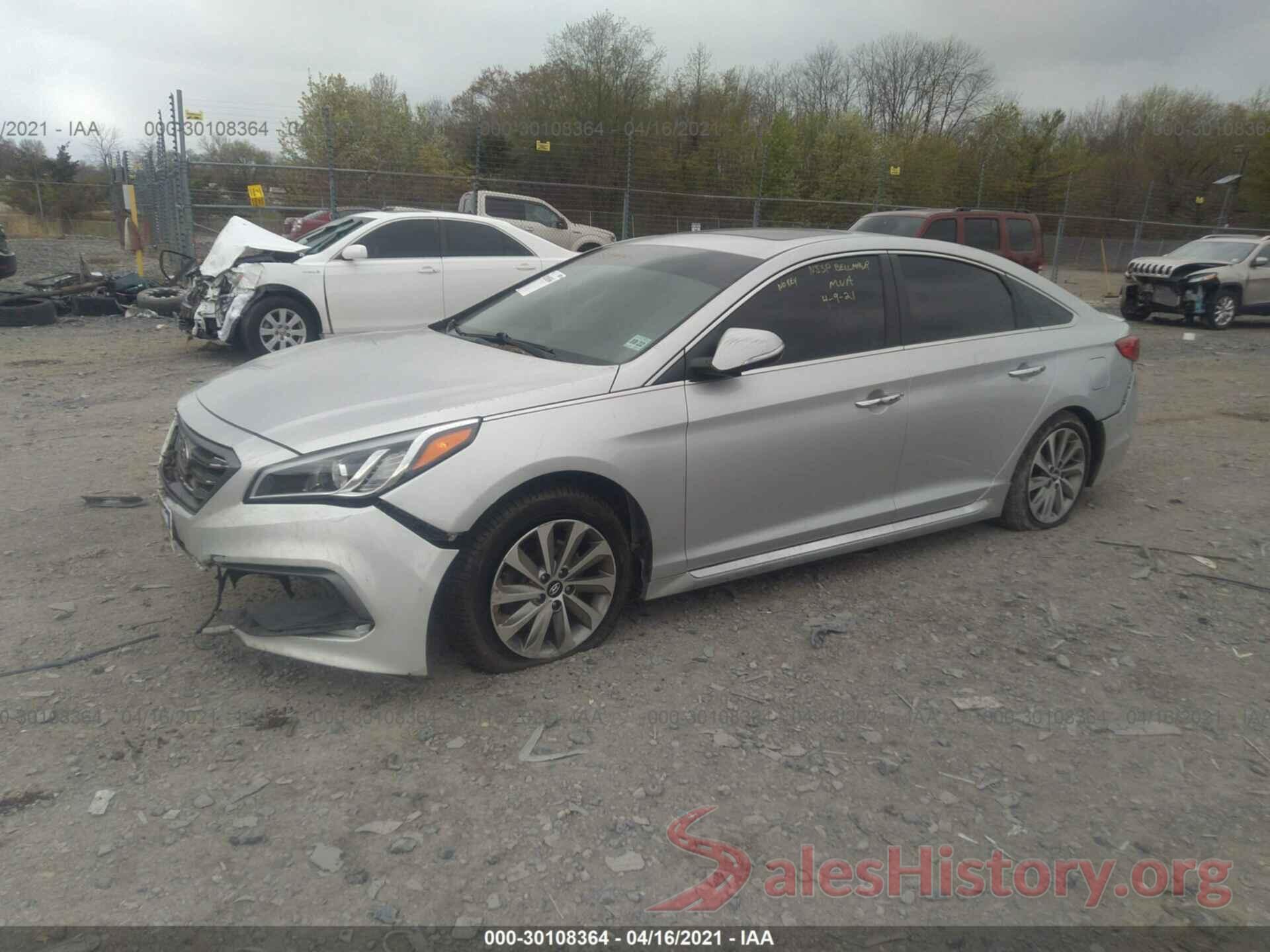 5NPE34AF7HH586637 2017 HYUNDAI SONATA