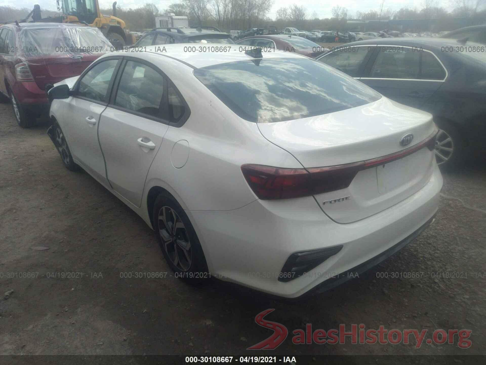 3KPF24AD2LE189291 2020 KIA FORTE