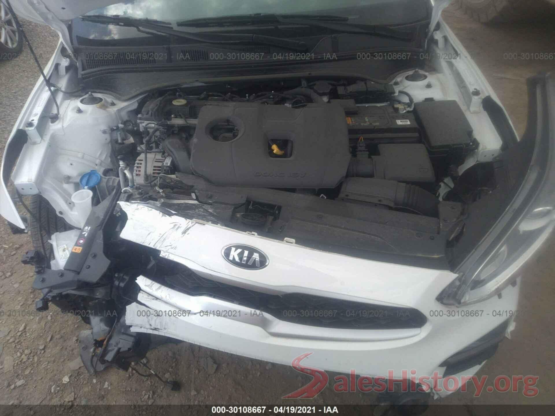 3KPF24AD2LE189291 2020 KIA FORTE