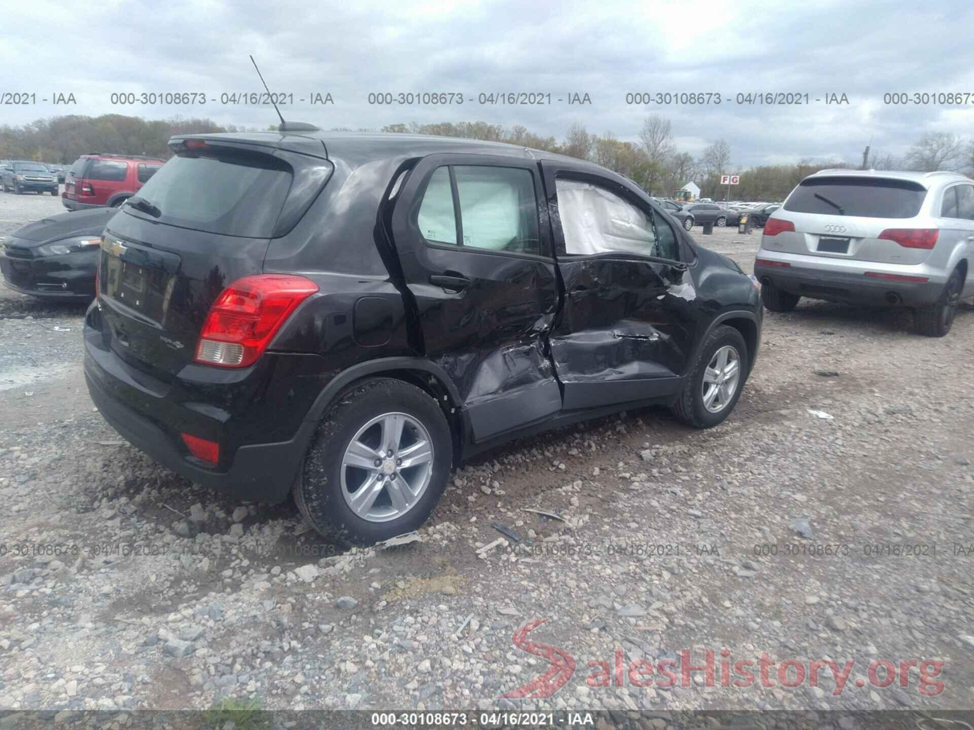 3GNCJKSB7KL272563 2019 CHEVROLET TRAX