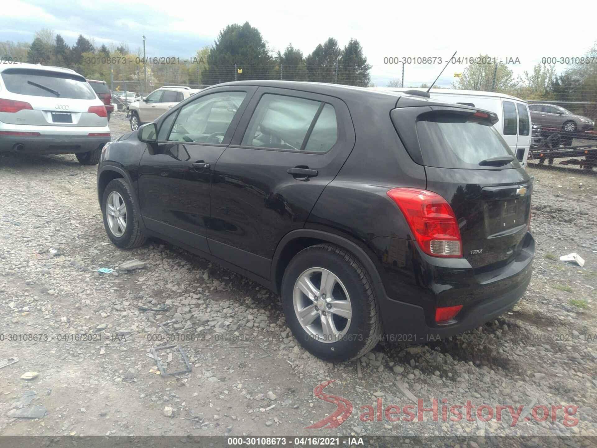 3GNCJKSB7KL272563 2019 CHEVROLET TRAX