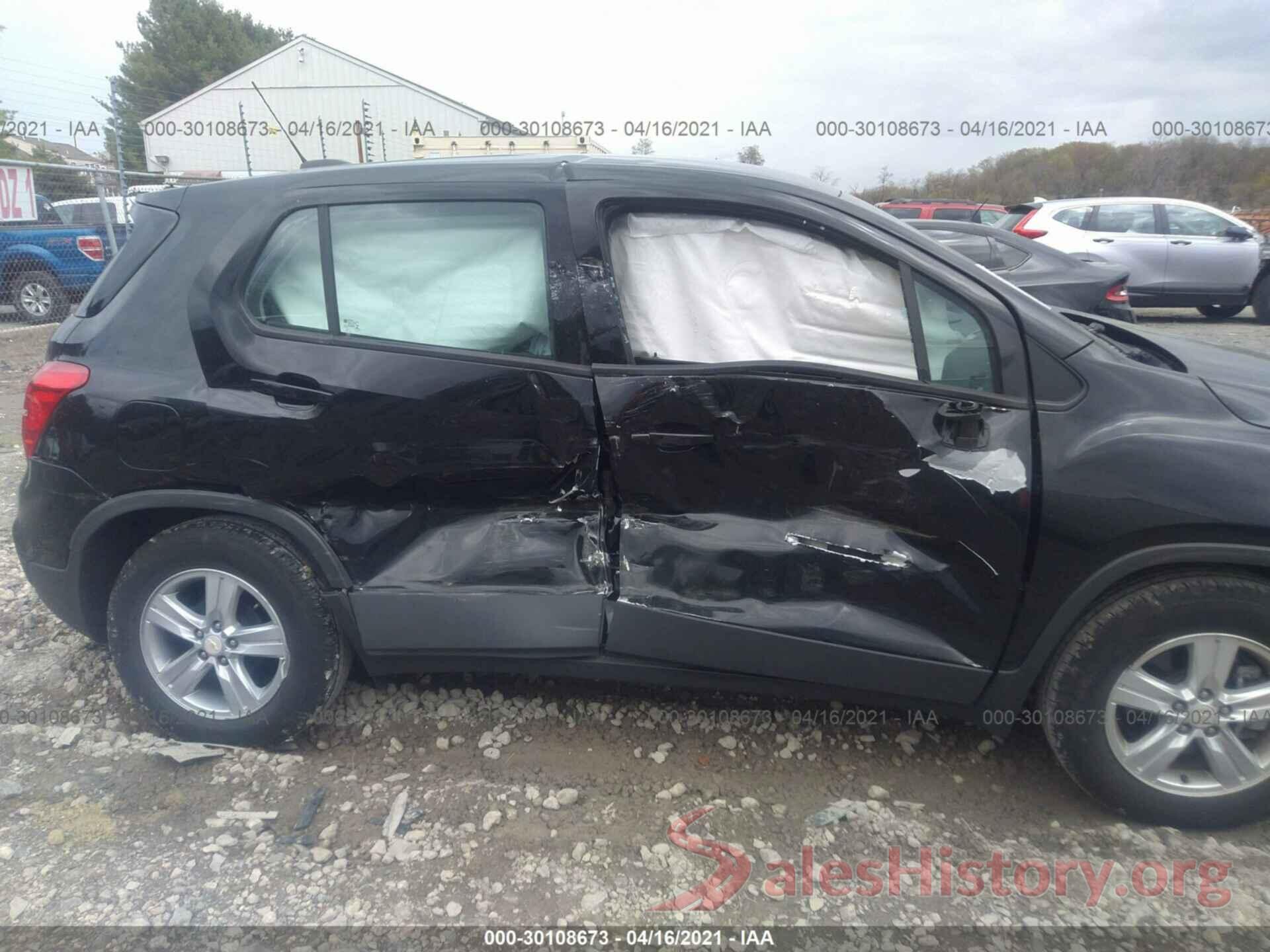 3GNCJKSB7KL272563 2019 CHEVROLET TRAX